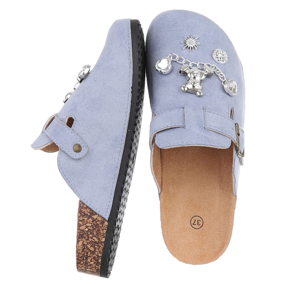 Ital-Design Damen Mules Freizeit Pantolette (88930445) günstig online kaufen