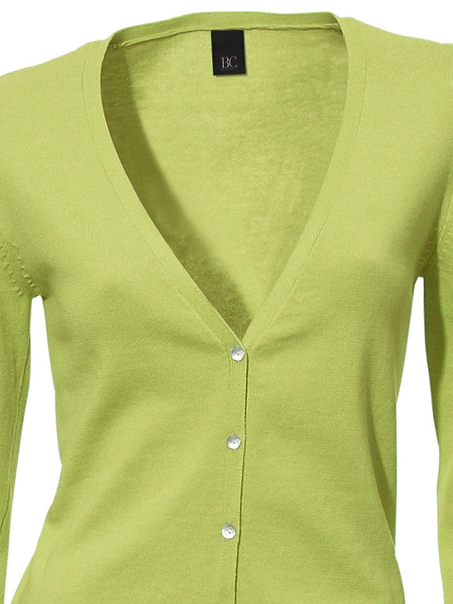 heine Strickjacke Feinstrickjacke Langarm Feinstrick