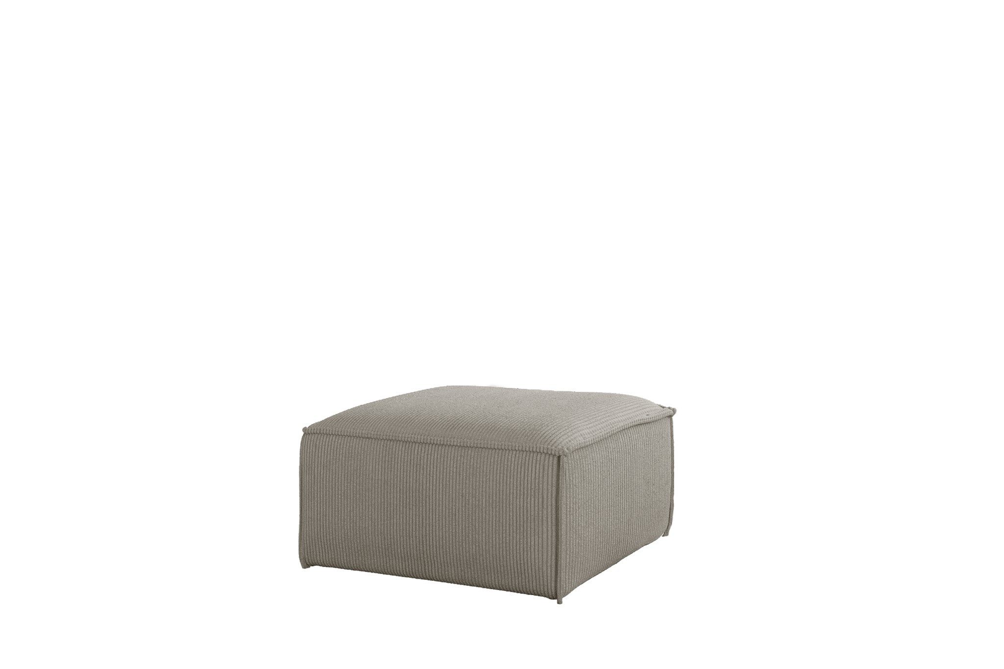 Fun Möbel Диван Designerhocker CELES PREMIUM in Stoff Scala (85x85x40 cm oder 65x65x40 cm), in 2 Größen