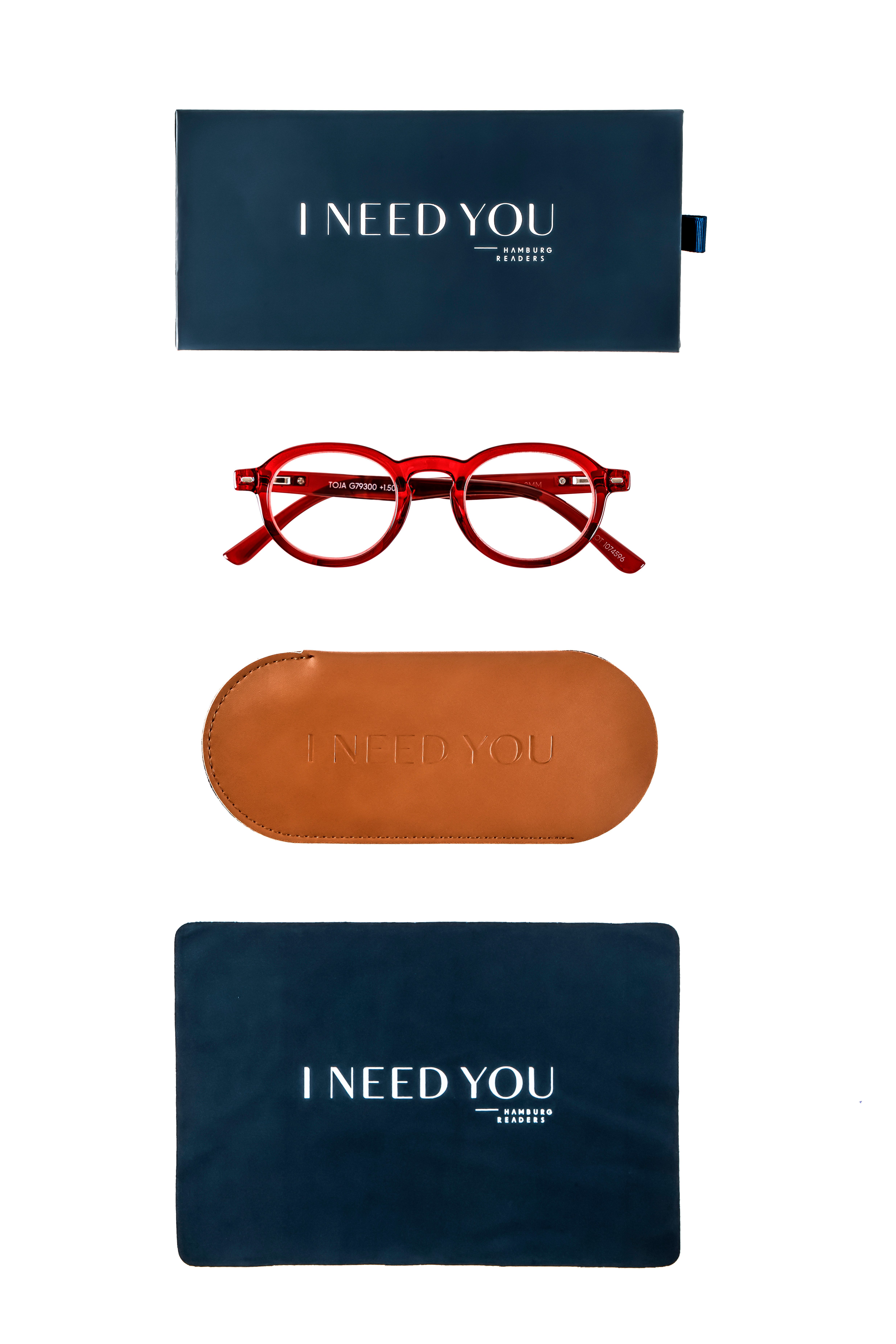 I NEED YOU - HAMBURG READERS Lesebrille Toja