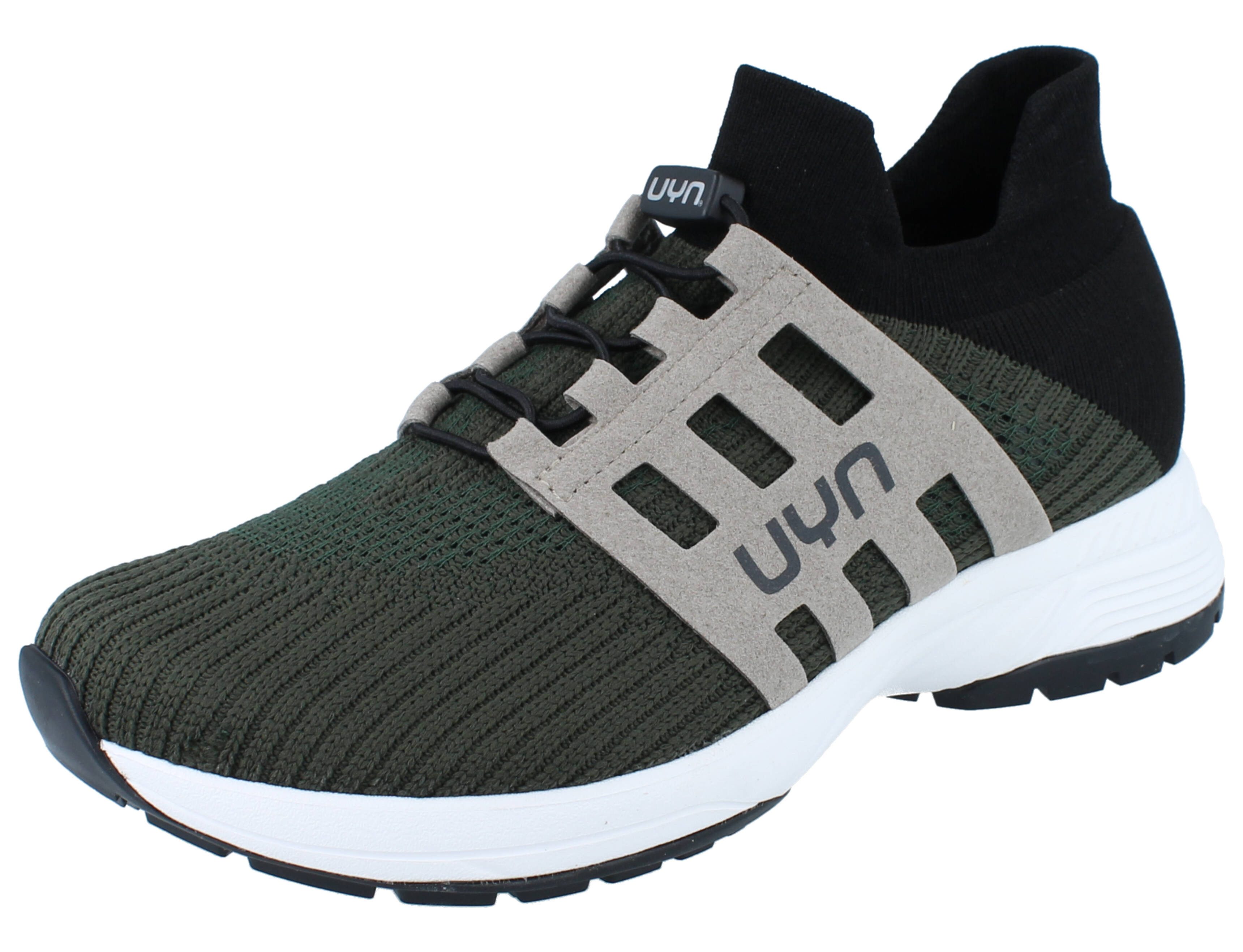 UYN Damen Sneaker grün Merinowolle - Größe: 42 Slipper