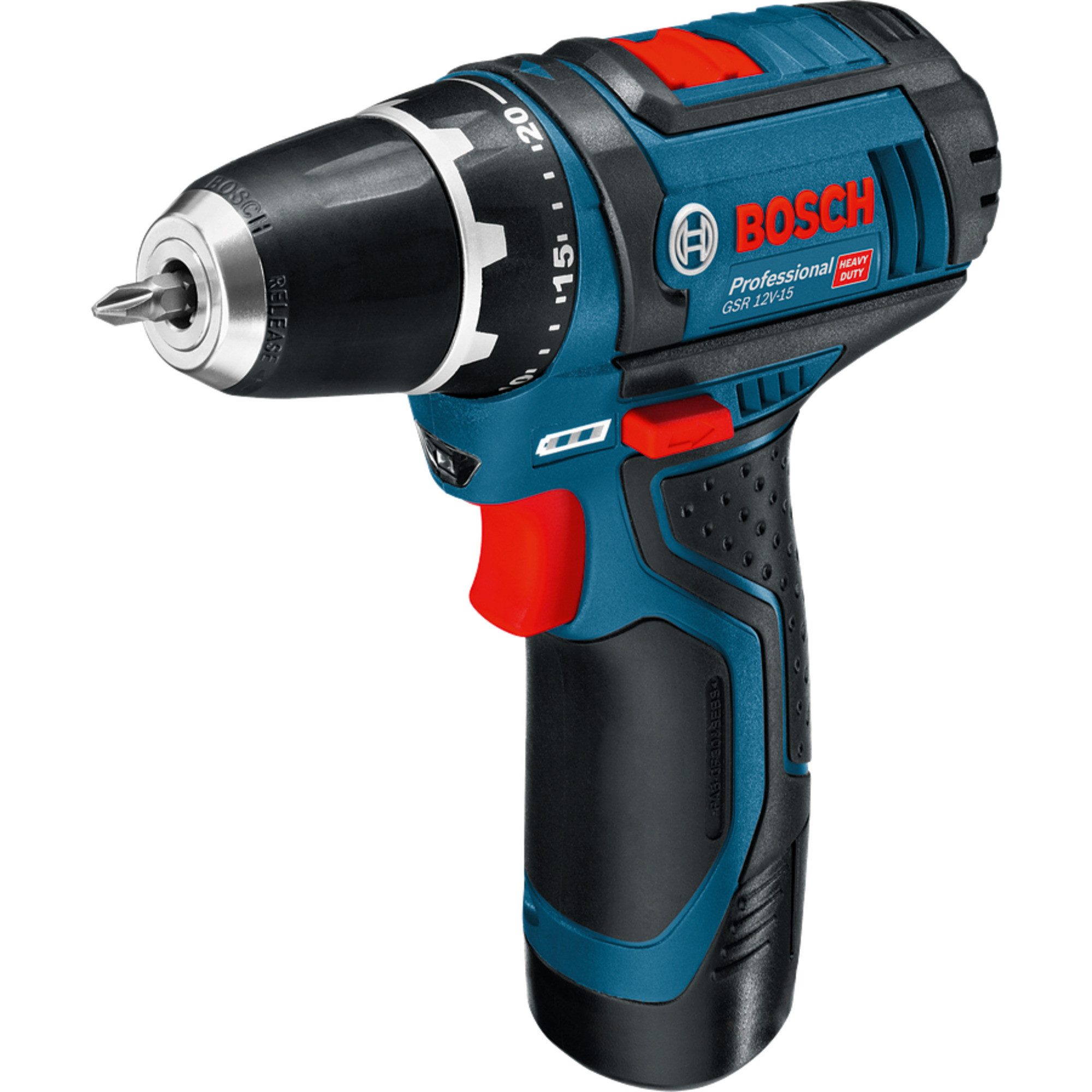 Bosch Professional Elektrowerkzeug-Set Bosch Professional 12V Profi Set GSR 12V-15, GWS