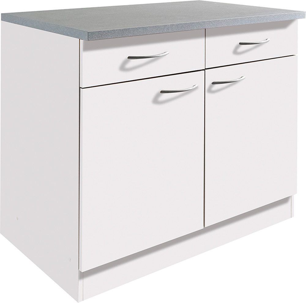 wiho Küchen Unterschrank Kiel 100 cm breit, 50 cm tief