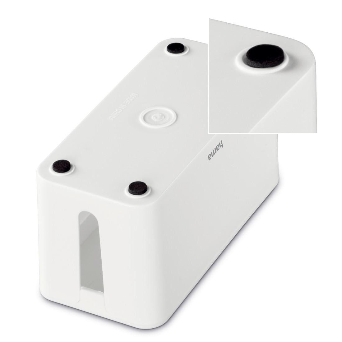 Hama Kabelbox Kabelbox "Mini" für Steckdosenleiste, 23,5 x 11,5 x 12