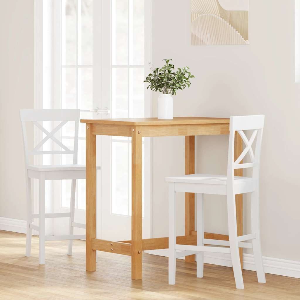 vidaXL Barhocker Barhocker 2 Stk. Weiß günstig online kaufen