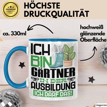 Trendation Tasse Gärtner Ausbildung Tasse Geschenk Ich Bin Gärtner In Der Ausbildung Ic