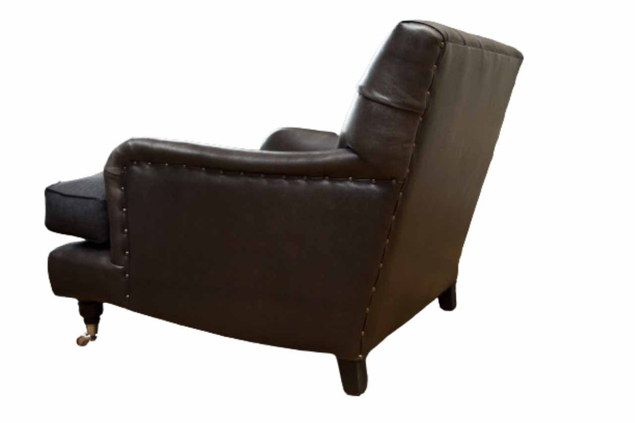 JVmoebel Chesterfield Klassisch Sessel Leder Sitzer Design Chesterfield-Sessel, Wohnzimmer 1.5