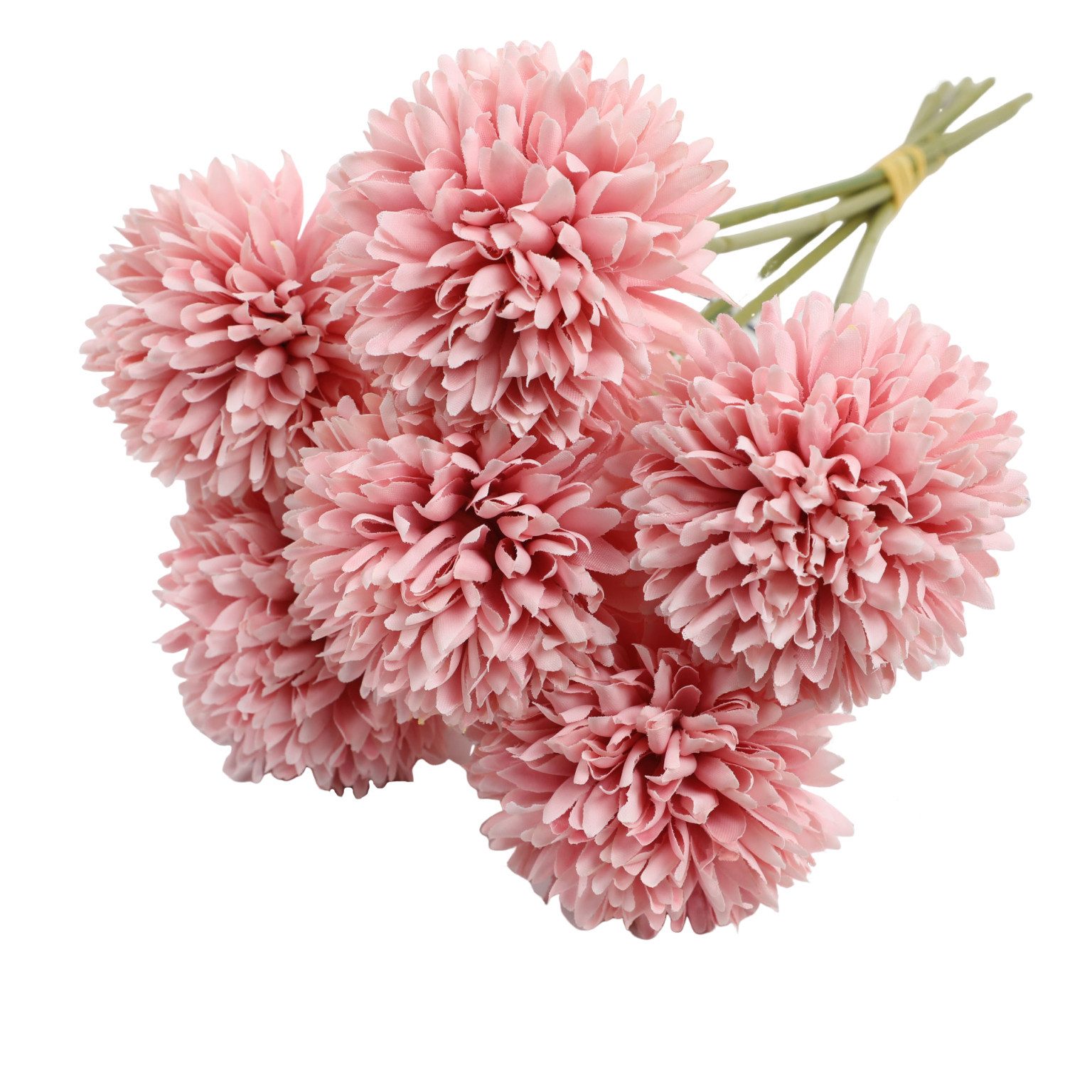 Kunstblumenstrauß 6/12 Stück künstliche Chrysanthemensträuße, künstliche Chrysanthemen, Agger, geeignet für Heim-, Garten-, Party- und Hochzeitsdekoration.