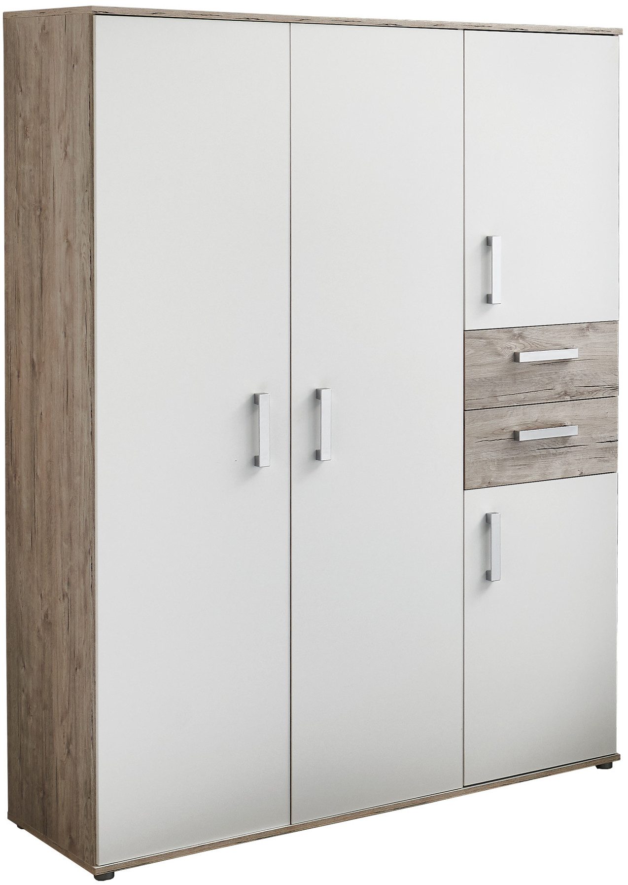 Arthur Berndt Bente Complete Baby Room Set (3-piece set: cot, wardrobe, changing table), Made in Germany; with cot, wardrobe and changing table