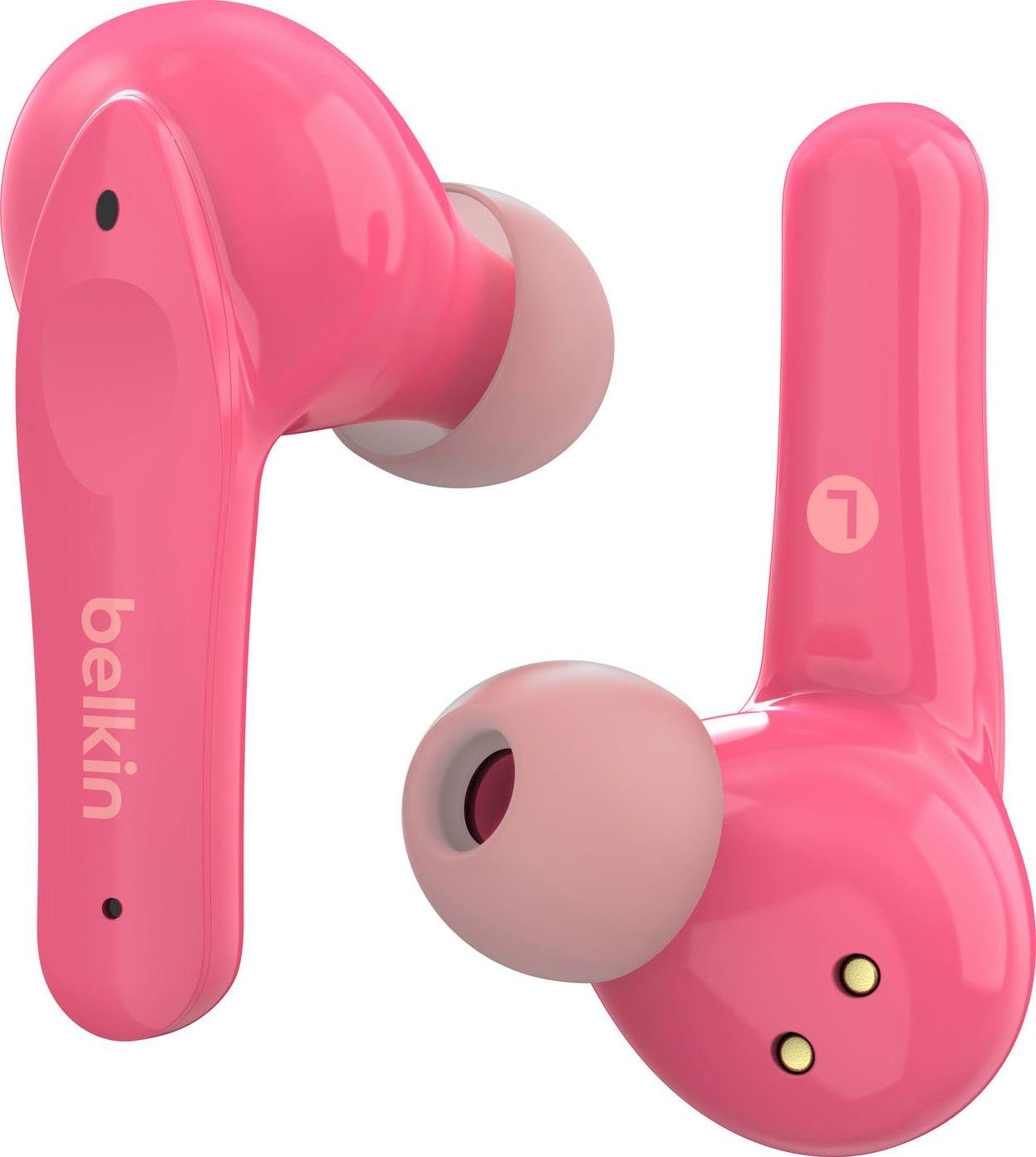 Belkin SOUNDFORM NANO - Kinder In-Ear-Kopfhörer wireless Kopfhörer (auf 85 dB begrenzt; am Kopfhörer)