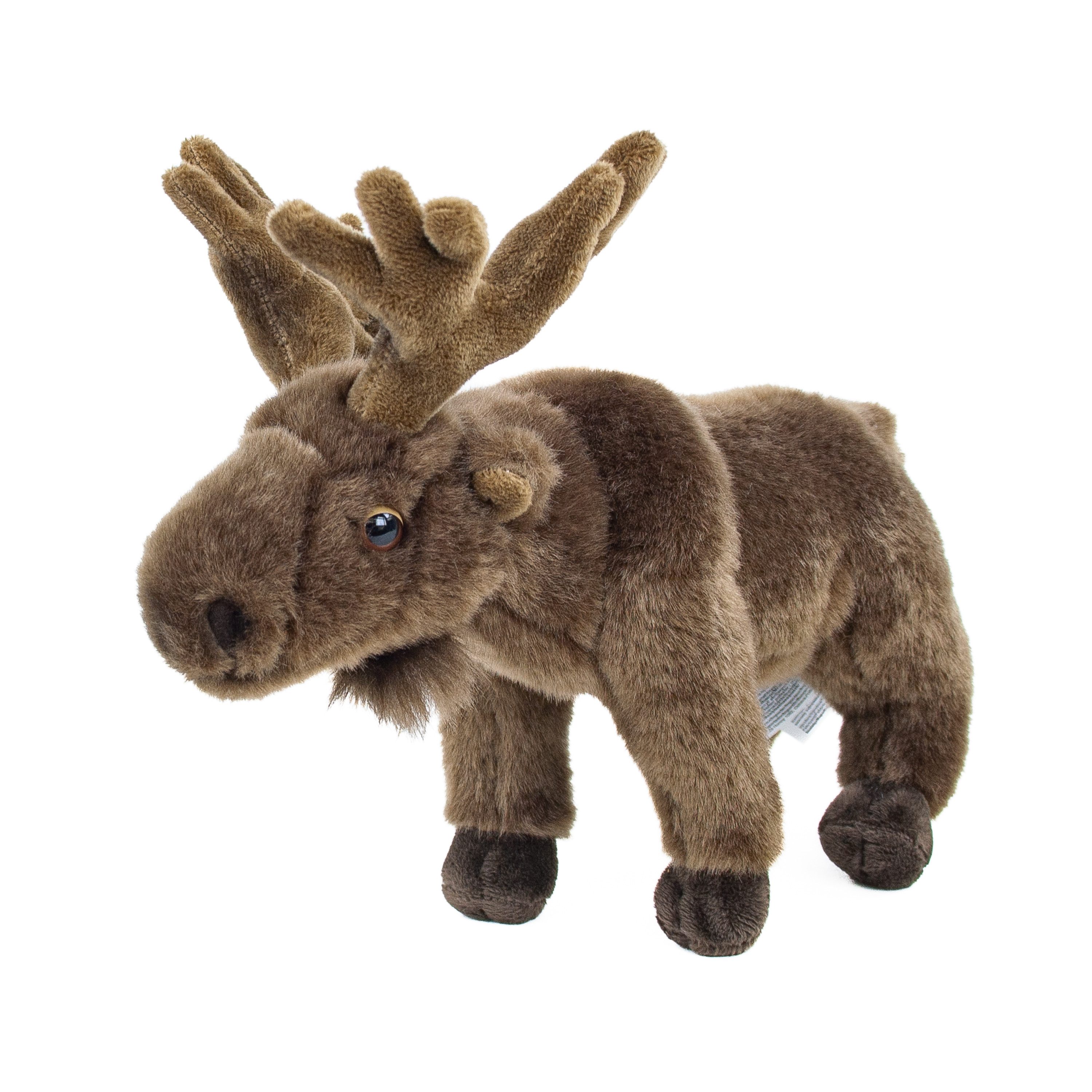 Teddys Rothenburg Kuscheltier Kuscheltier Elch stehend 24 cm braun Plüschelch