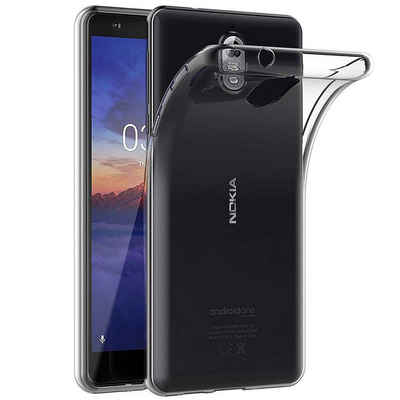 CoolGadget Handyhülle Transparent Ultra Slim Case für Nokia 3.1 5,2 Zoll, Silikon Hülle Dünne Schutzhülle für Nokia 3.1 Hülle
