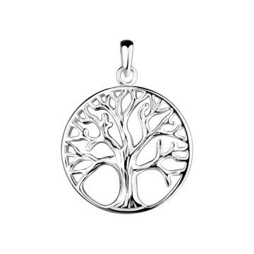 ALEXANDER YORK Schmuckset TREE OF LIFE BAUM DES LEBENS, 4-tlg. (Kette mit Anhänger, Ohrstecker), 925 Sterling Silber