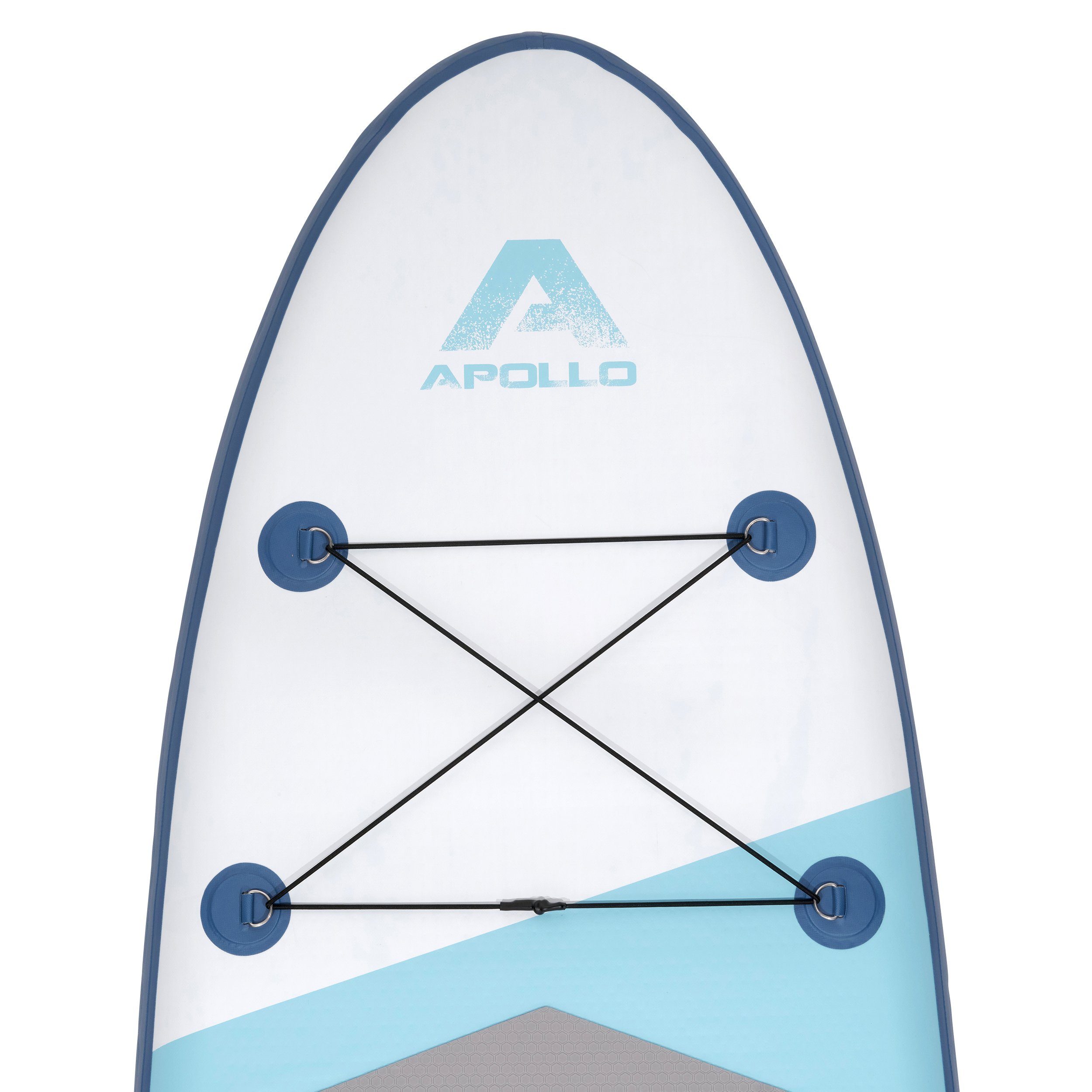 - Inflatable aufblasbar SUP Up SUP-Board Apollo Paddle Aufblasbares Stand Shark, Board