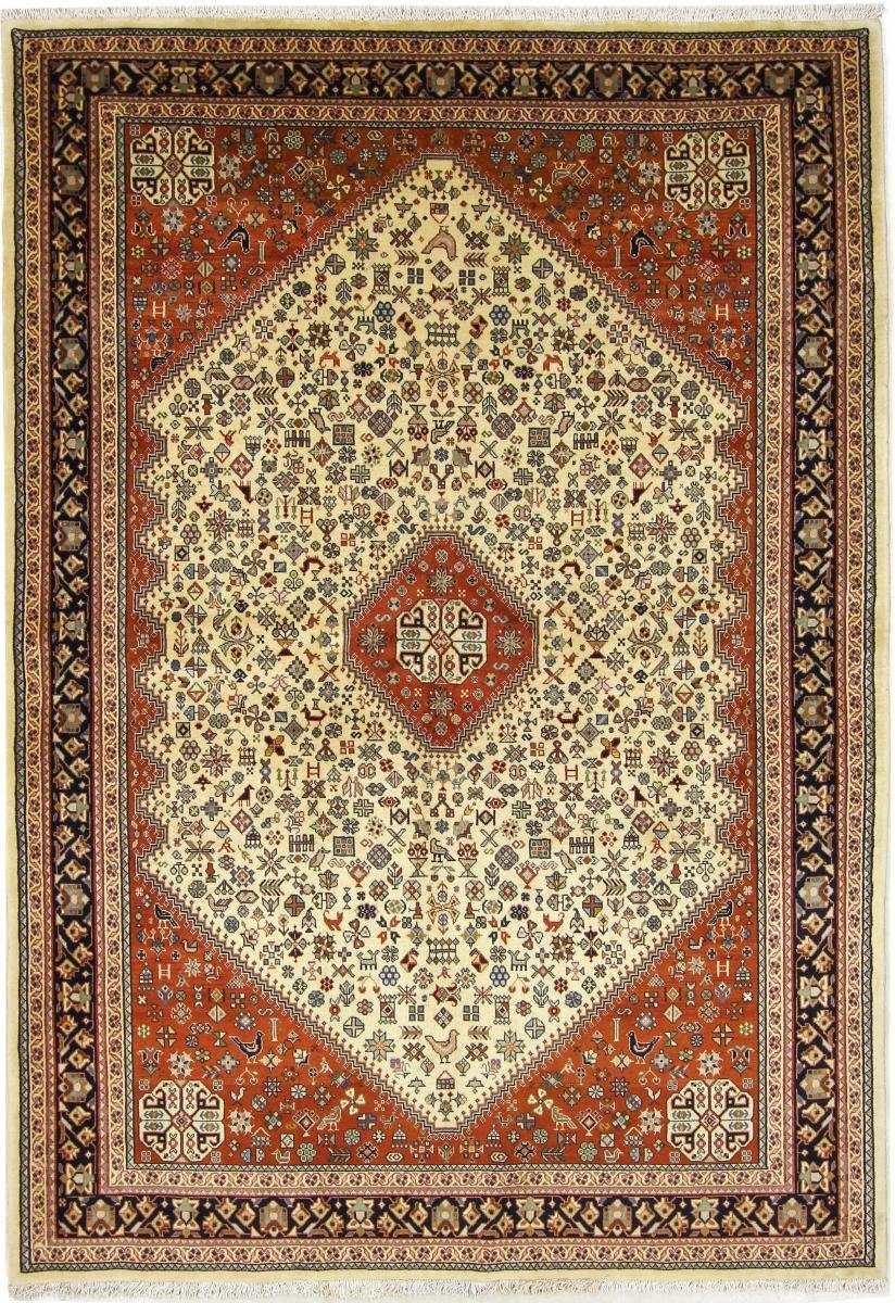 Orientteppich Ghashghai 167x241 Handgeknüpfter Orientteppich / Perserteppich, Nain Trading, rechteckig, Höhe: 12 mm
