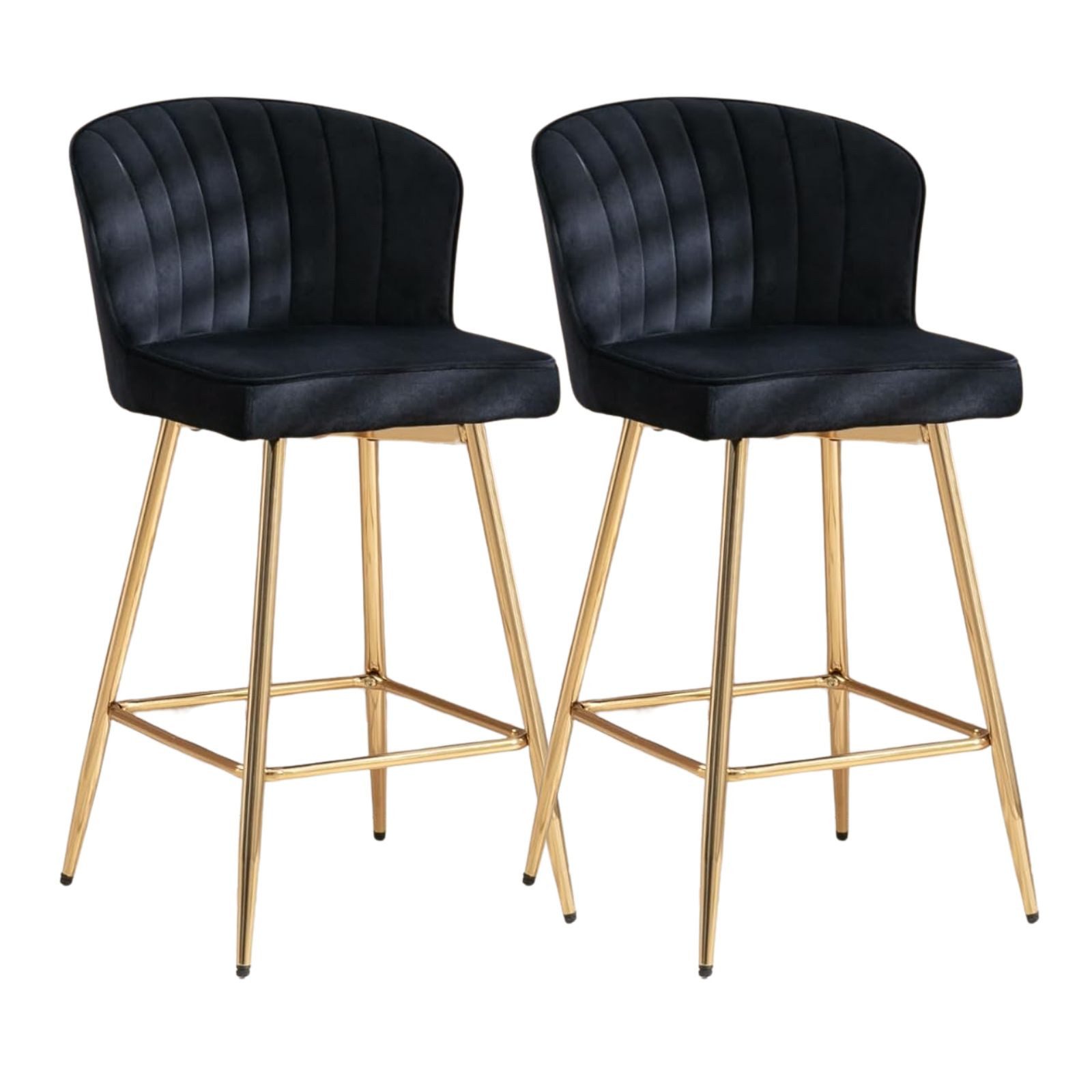 CHAIRUS Barhocker 2er-Set PU-Leder Barhocker mit günstig online kaufen