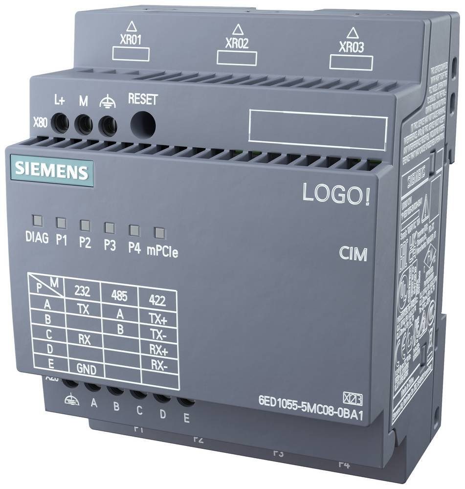 SIEMENS Siemens LOGO! CIM SPS-Erweiterungsmodul 24 V/DC Hutschienen-Netzteil