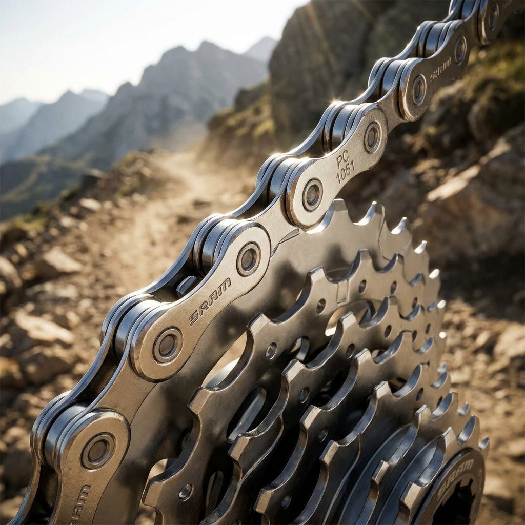Fahrradkette SRAM Power Chain PC-1051 10-fach 144 Glieder - langlebige Kette für Ro