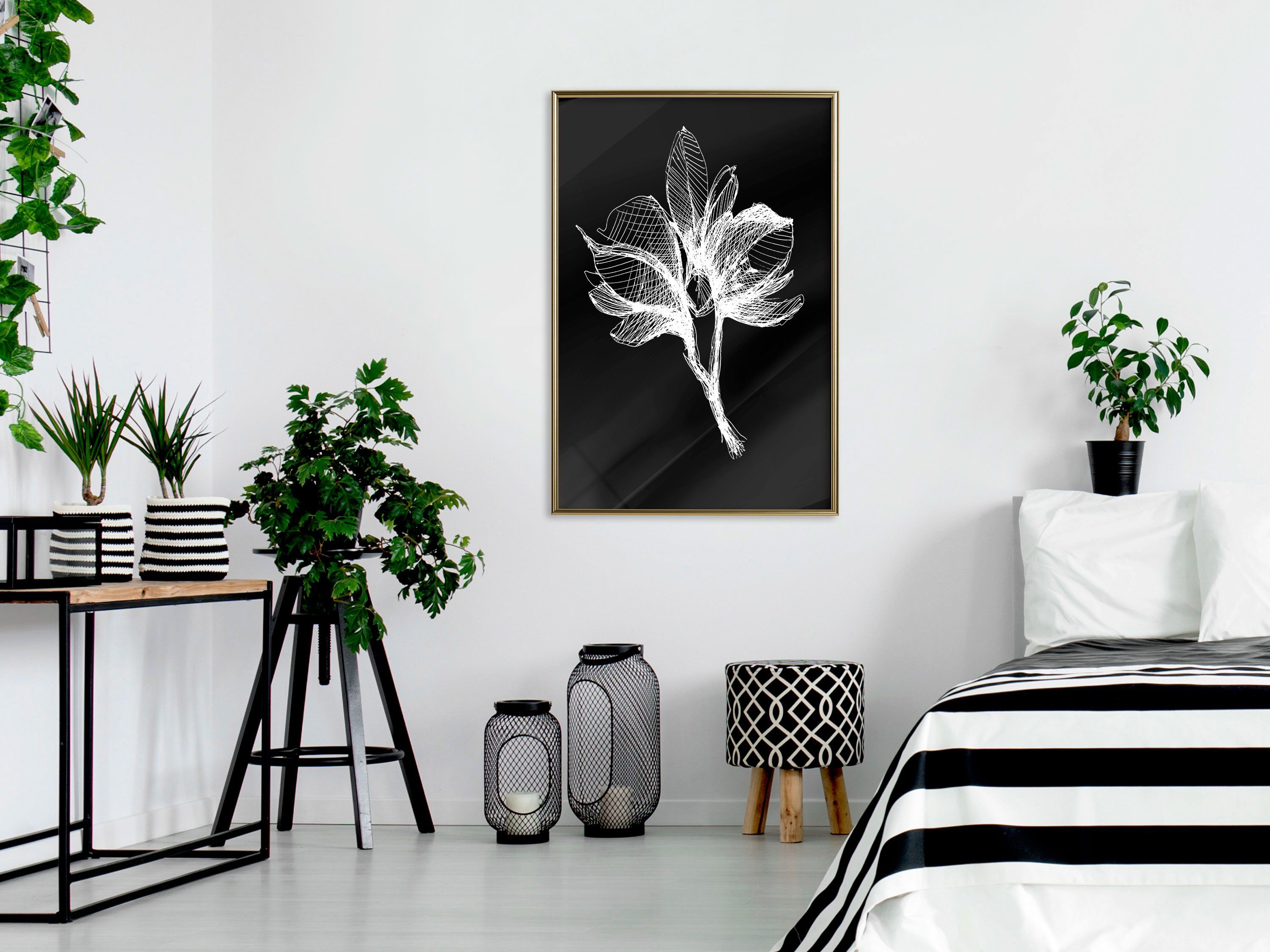 Artgeist Poster Night Flower []