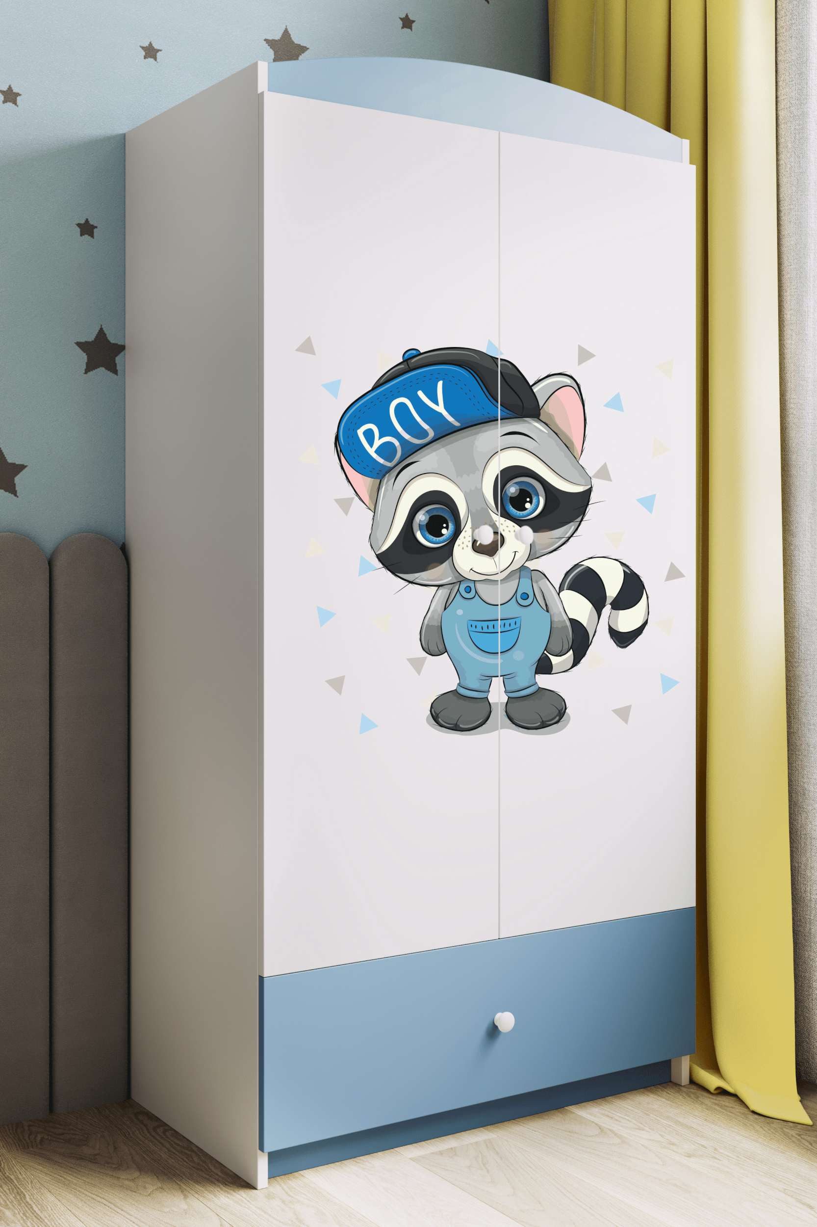 99rooms Kinderkleiderschrank Dreams Motiv XII (Kleiderschrank, Schrank) Mod günstig online kaufen