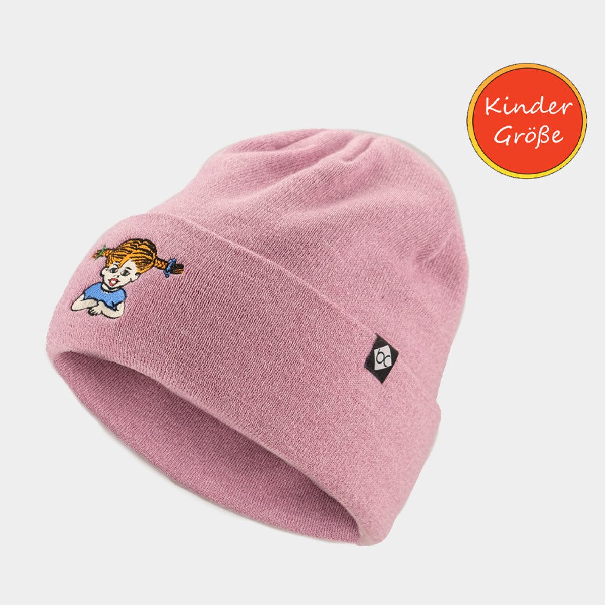 Bavarian Caps Beanie Bavarian Caps Stickhaum Pippi Langstrumpf Kinder Beanie (Strickmütze, Beanie)