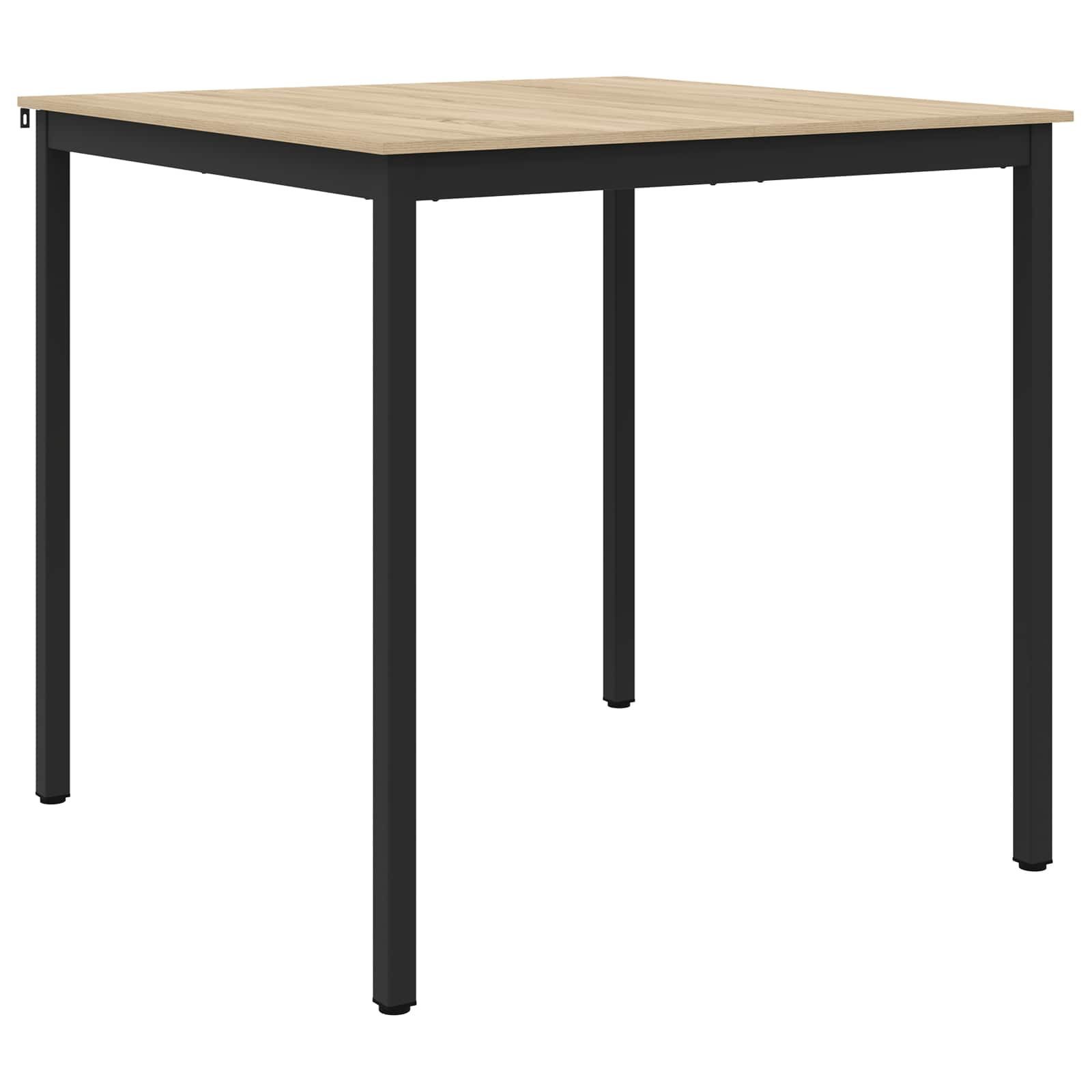 vidaXL Esstisch Stehtisch Holzwerkstoff Quadratisch (1-St)