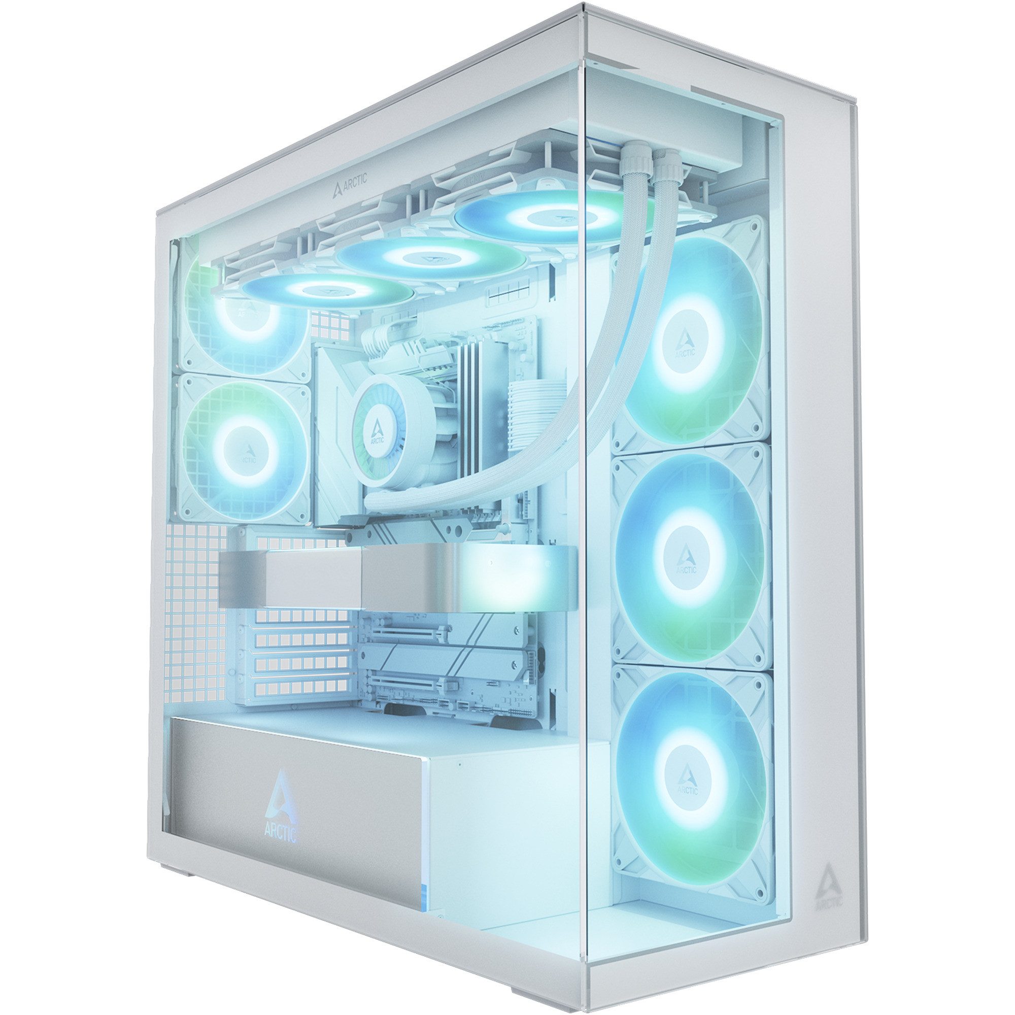 Arctic PC-Gehäuse ARCTIC Xtender VG, Tower-Gehäuse, (Tempered Glass