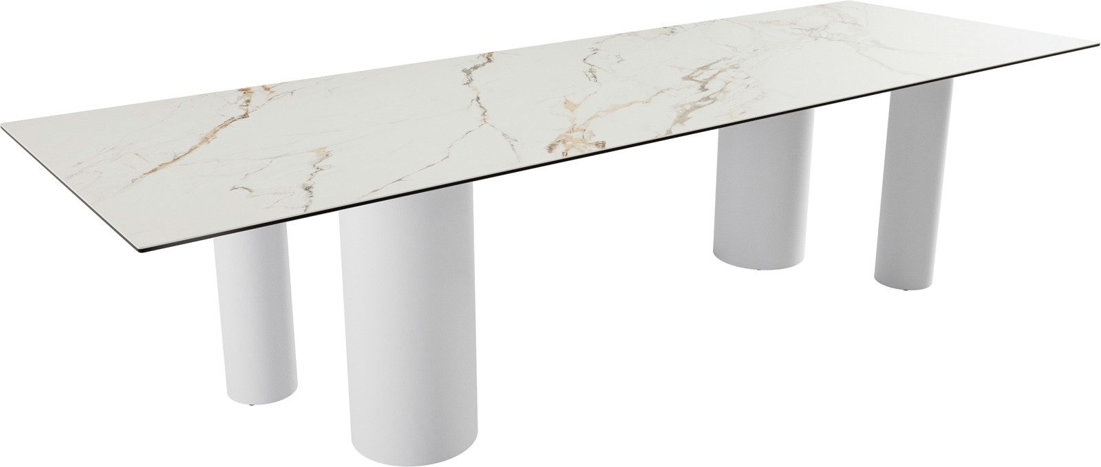 DELIFE Esstisch Edge, Keramik Calacatta Luxe günstig online kaufen
