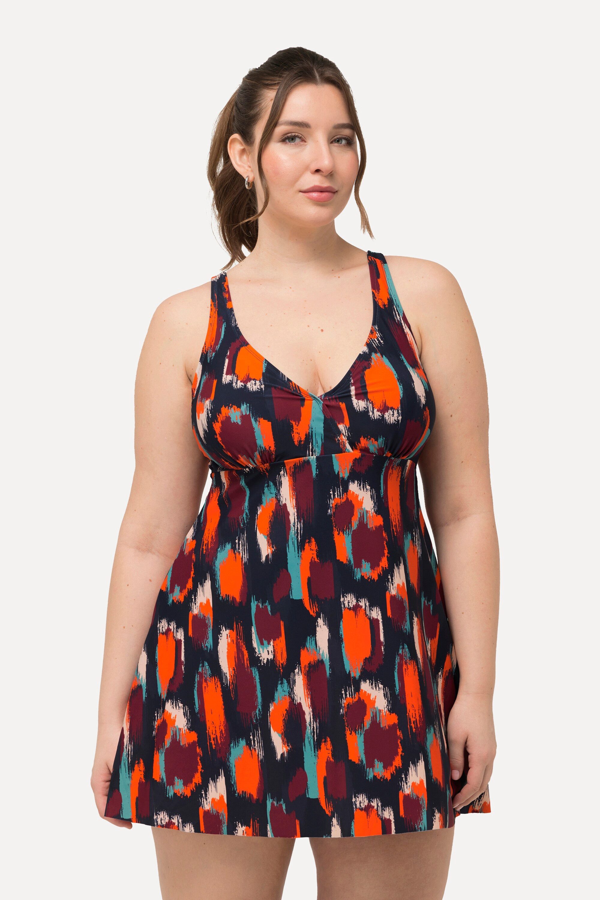 Ulla Popken Badeanzug Badekleid Punkte Softcups günstig online kaufen