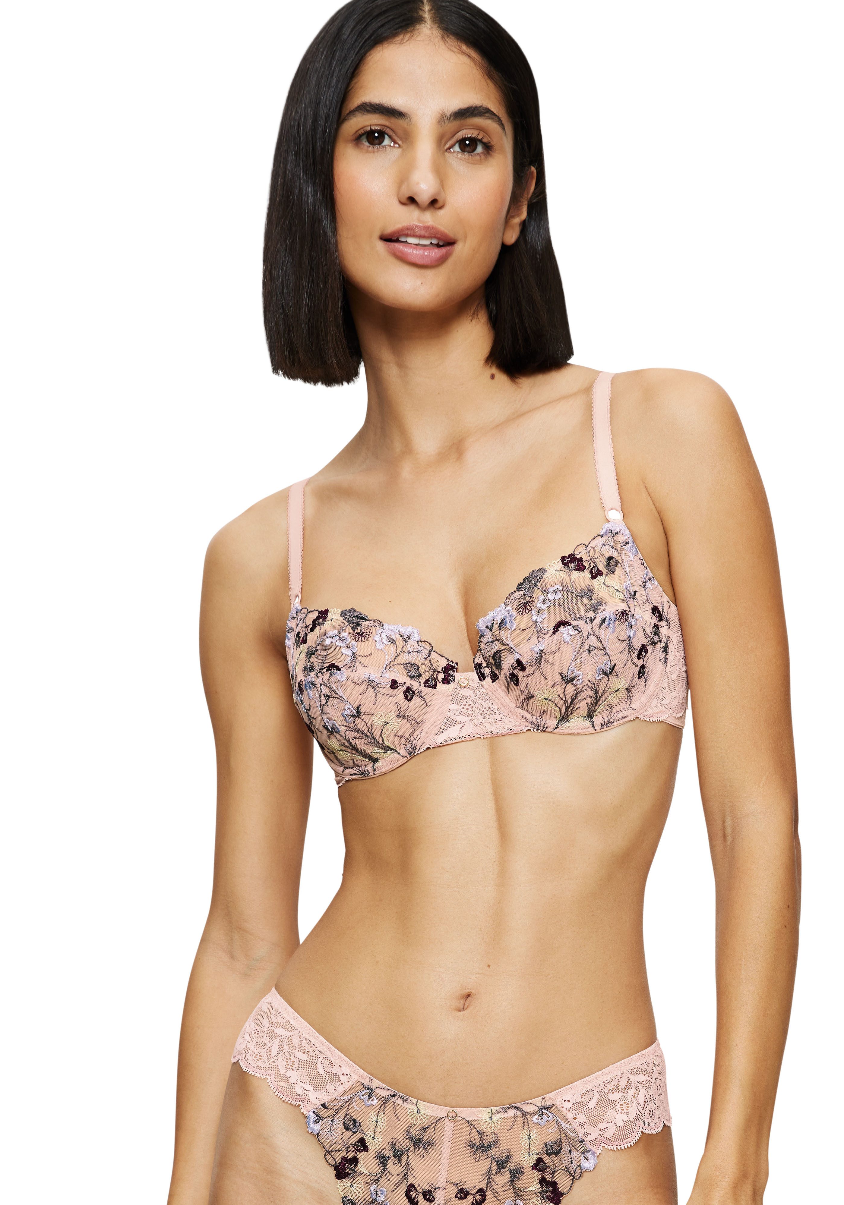 Triumph Balconette-BH Sensual Spotlight W mit Stickerei, verstellbare Träger