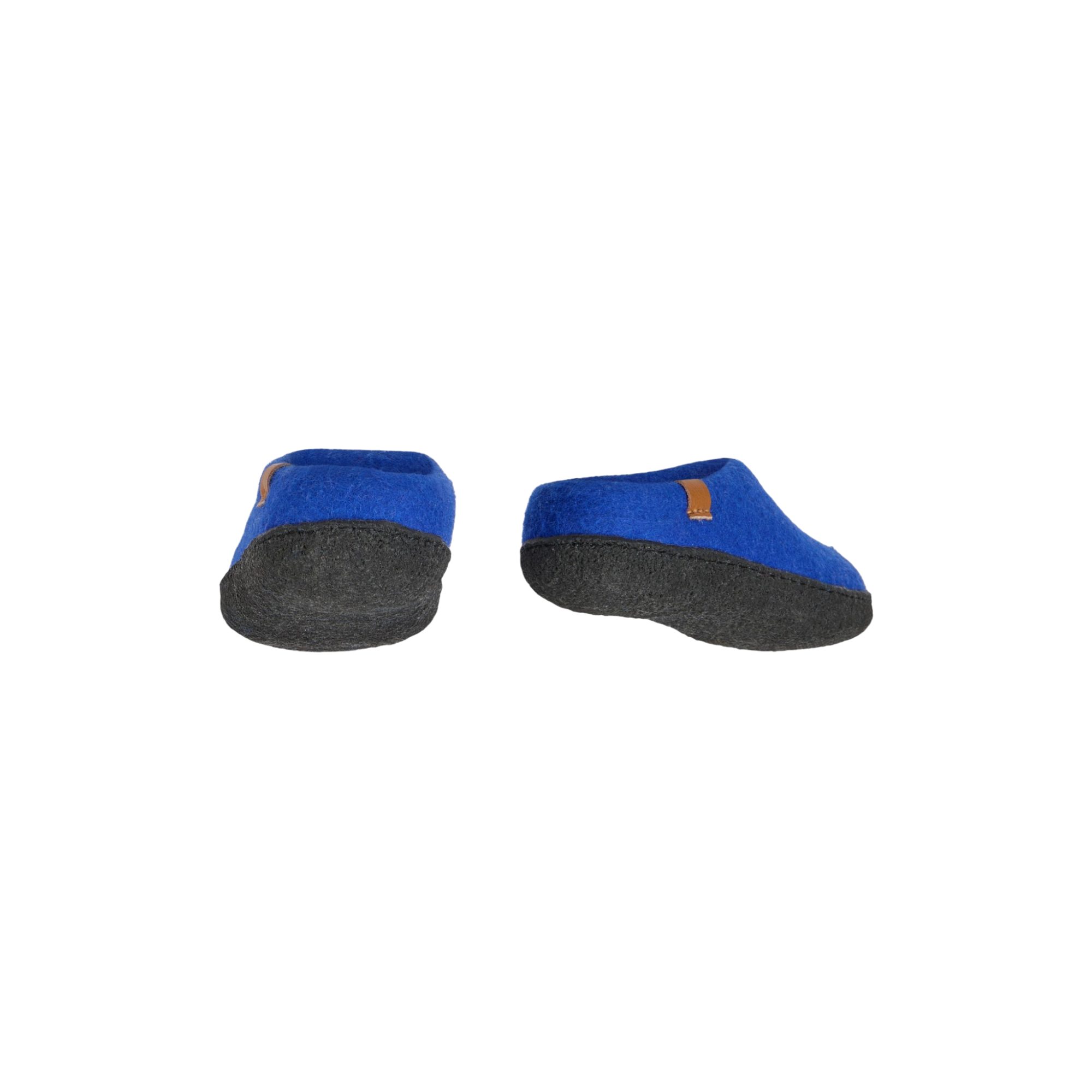 THC Natural Line THC Pantoffel Slipper blau Pantoffel (1 Paar, 1-tlg., 1 Paar) 100% Schurwolle