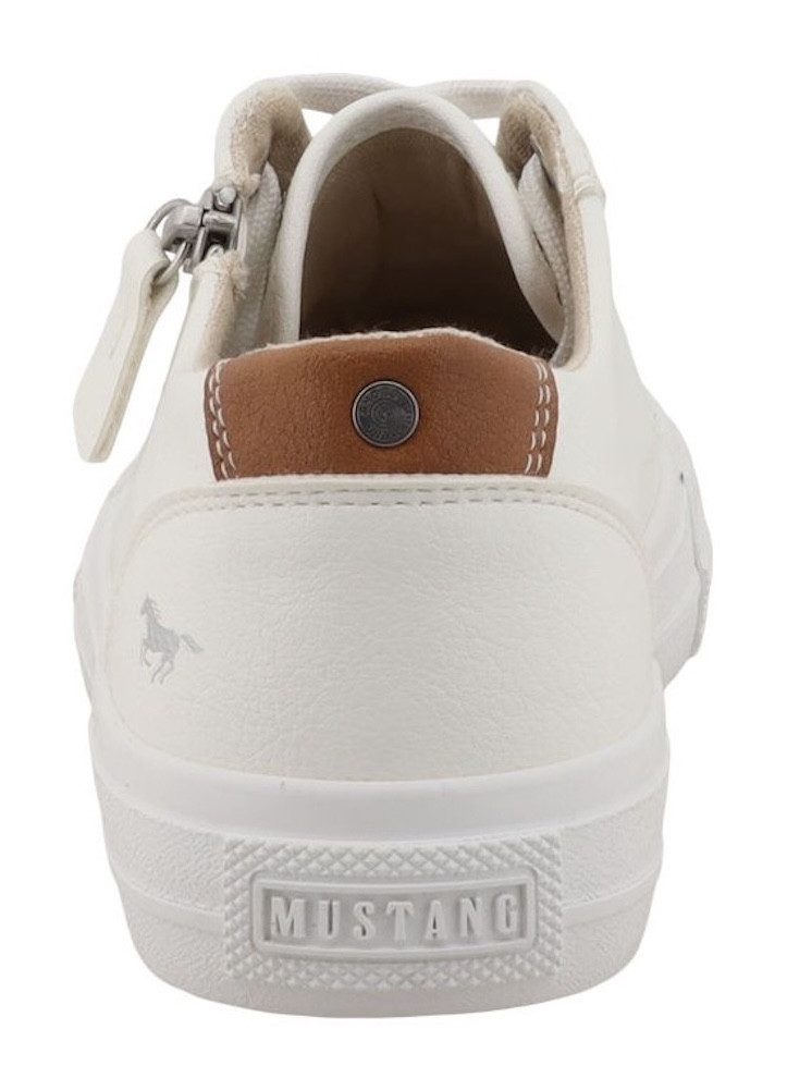 Mustang Shoes Ulla Sneaker Freizeitschuh, Halbschuh, Schnürschuh mit Außenr günstig online kaufen