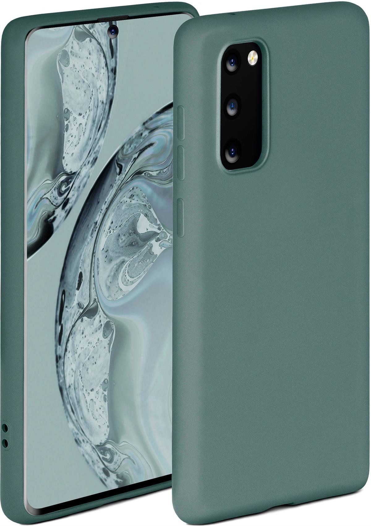 ONEFLOW Handyhülle ONEFLOW® Soft Case für Samsung Galaxy S20 5G, Hülle aus Silikon, Back Cover mit Kameraschutz, weiche Silikonhülle