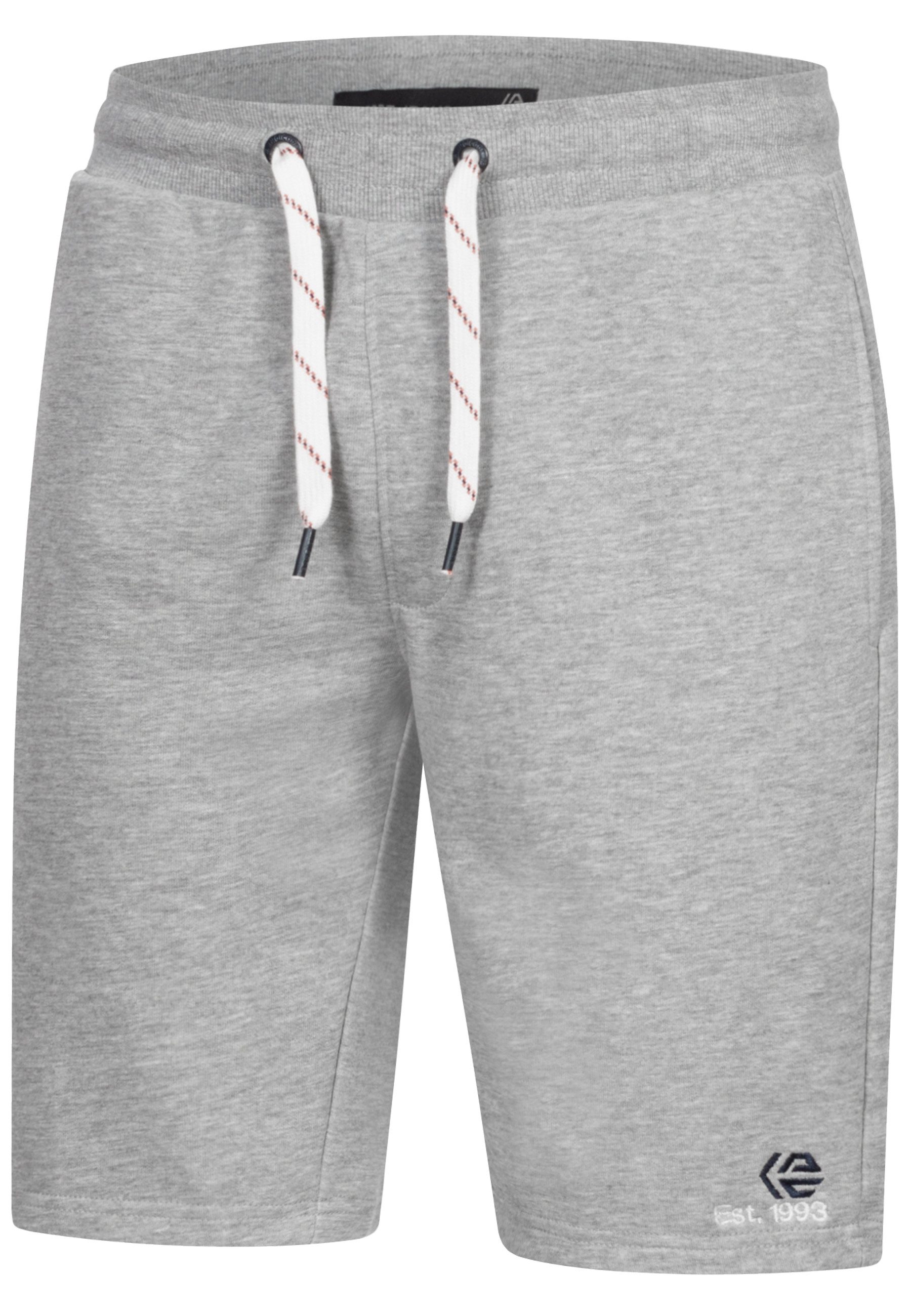 Indicode Sweatshorts Herren INRobbie Sweat Shorts Herrenshorts mit Kordelzu günstig online kaufen