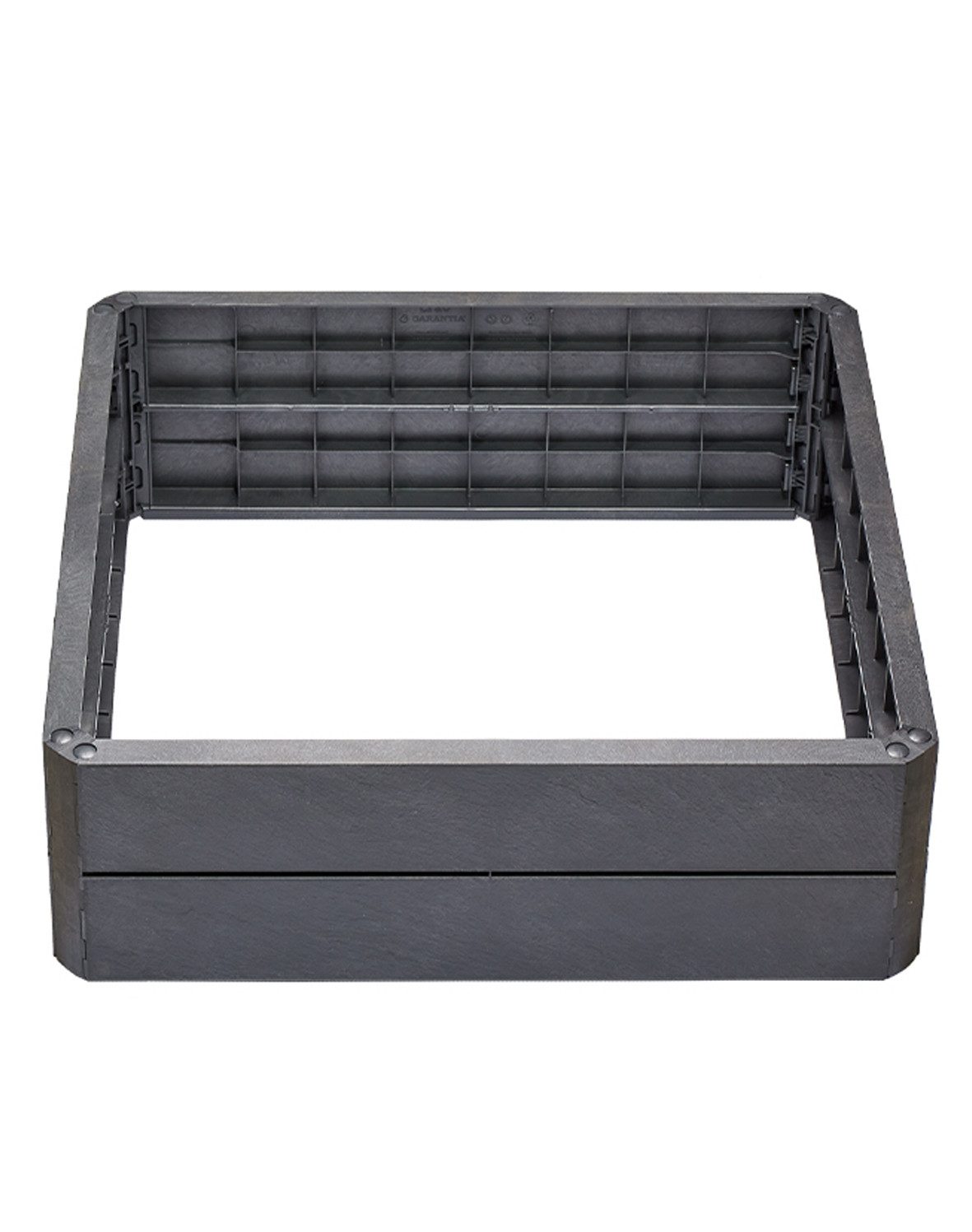 GARANTIA Hochbeet ERGO QUADRO L Hochbeet-System Stone 4 Paneele inkl. Verbinder