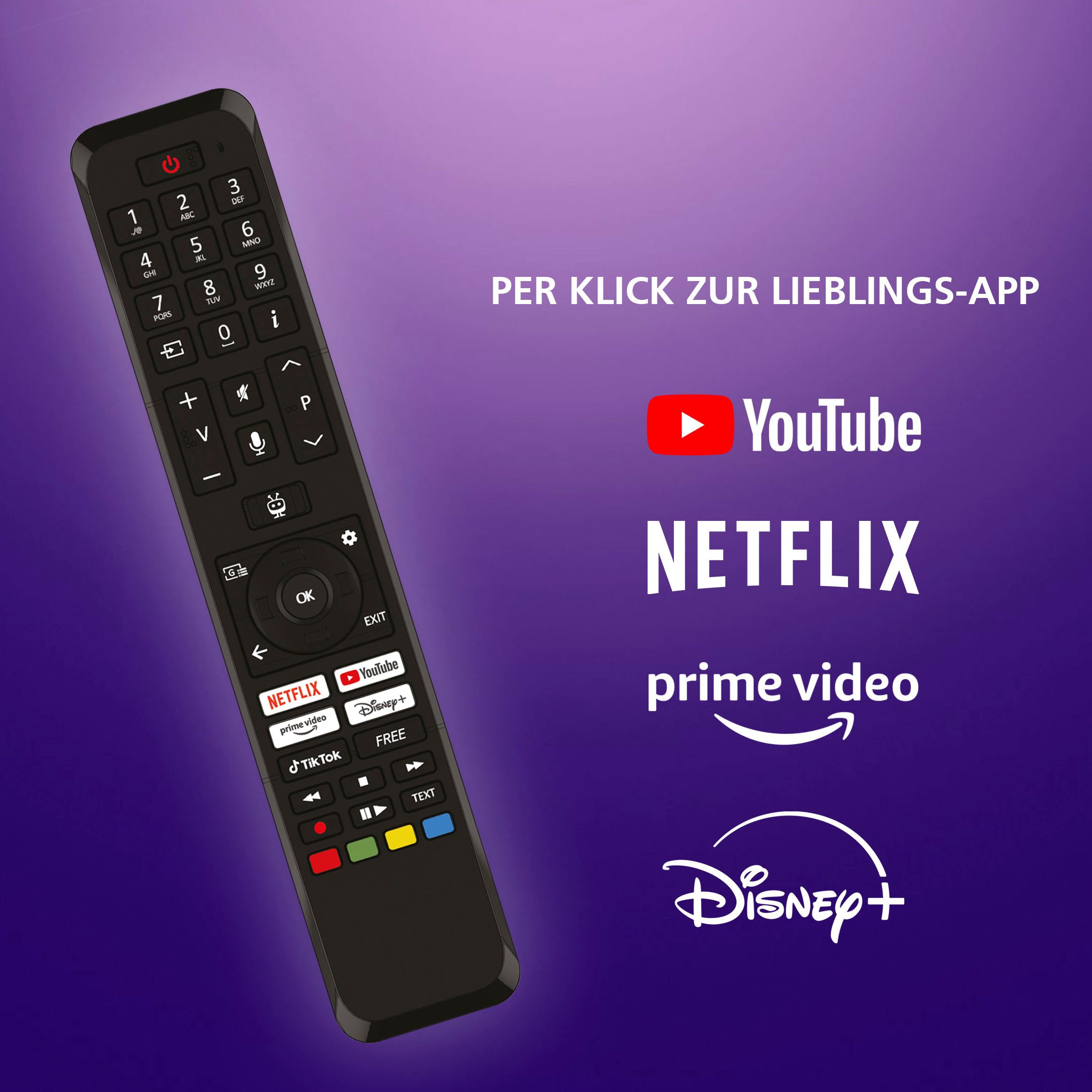 JVC LT-50VUQ3455 QLED-Fernseher (126 cm/...