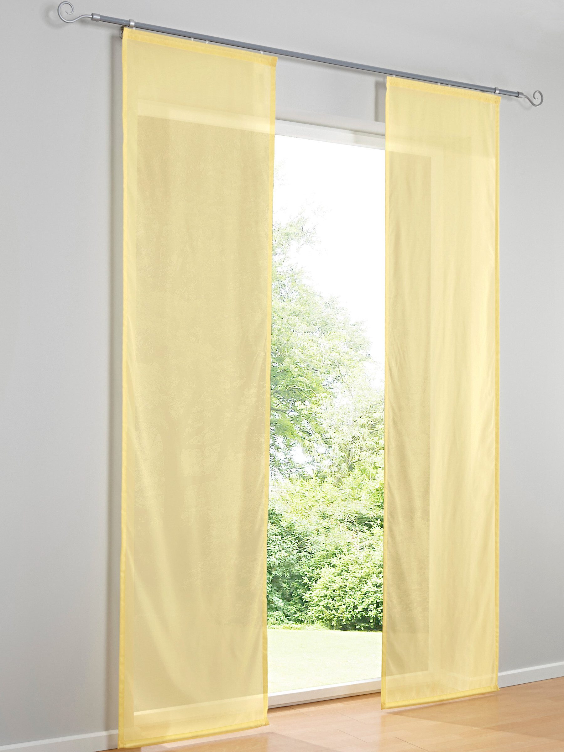 heine Gardine Schiebevorhang, (1 St), transparent, günstig online kaufen
