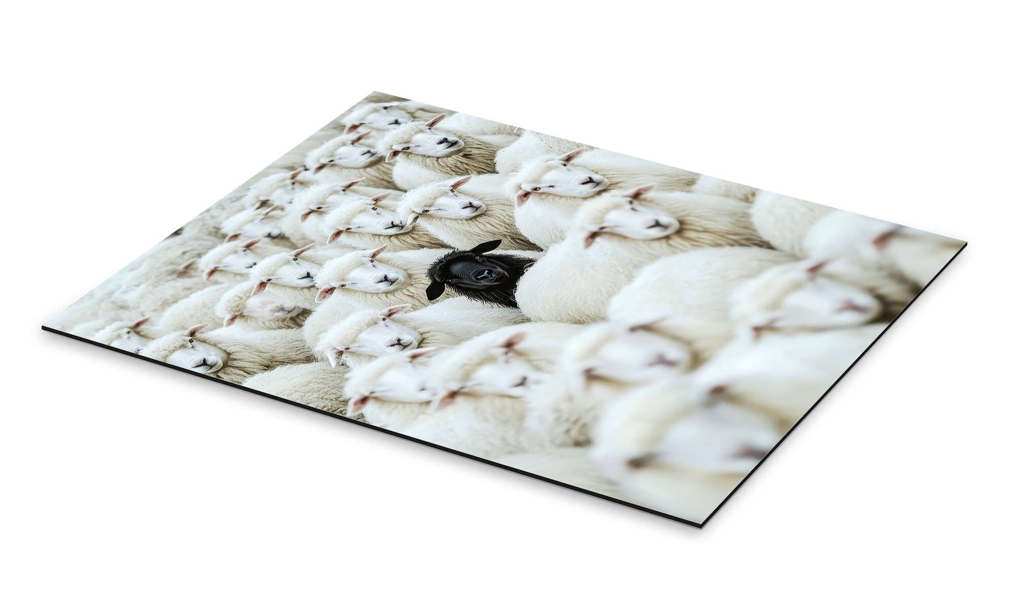 Posterlounge Wandbild Schwarzes Schaf, Peter Roder, günstig online kaufen