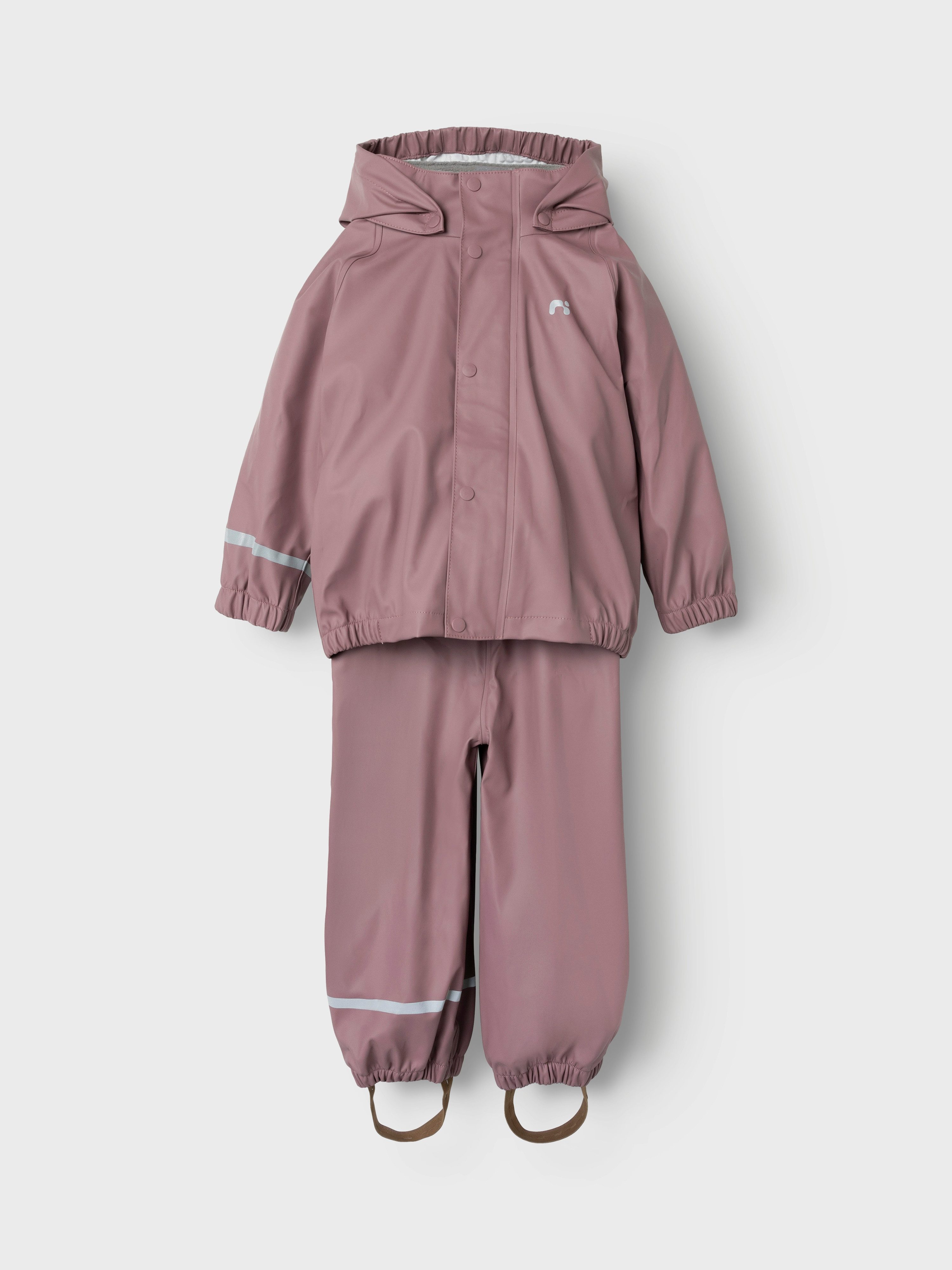 Name It Regenmantel NKNDRY10 Regenjacke und Hose im Set (Set, 2-tlg) Keine Latzhose! Unifarben, casual, regular fit, Kunstfaser, Web