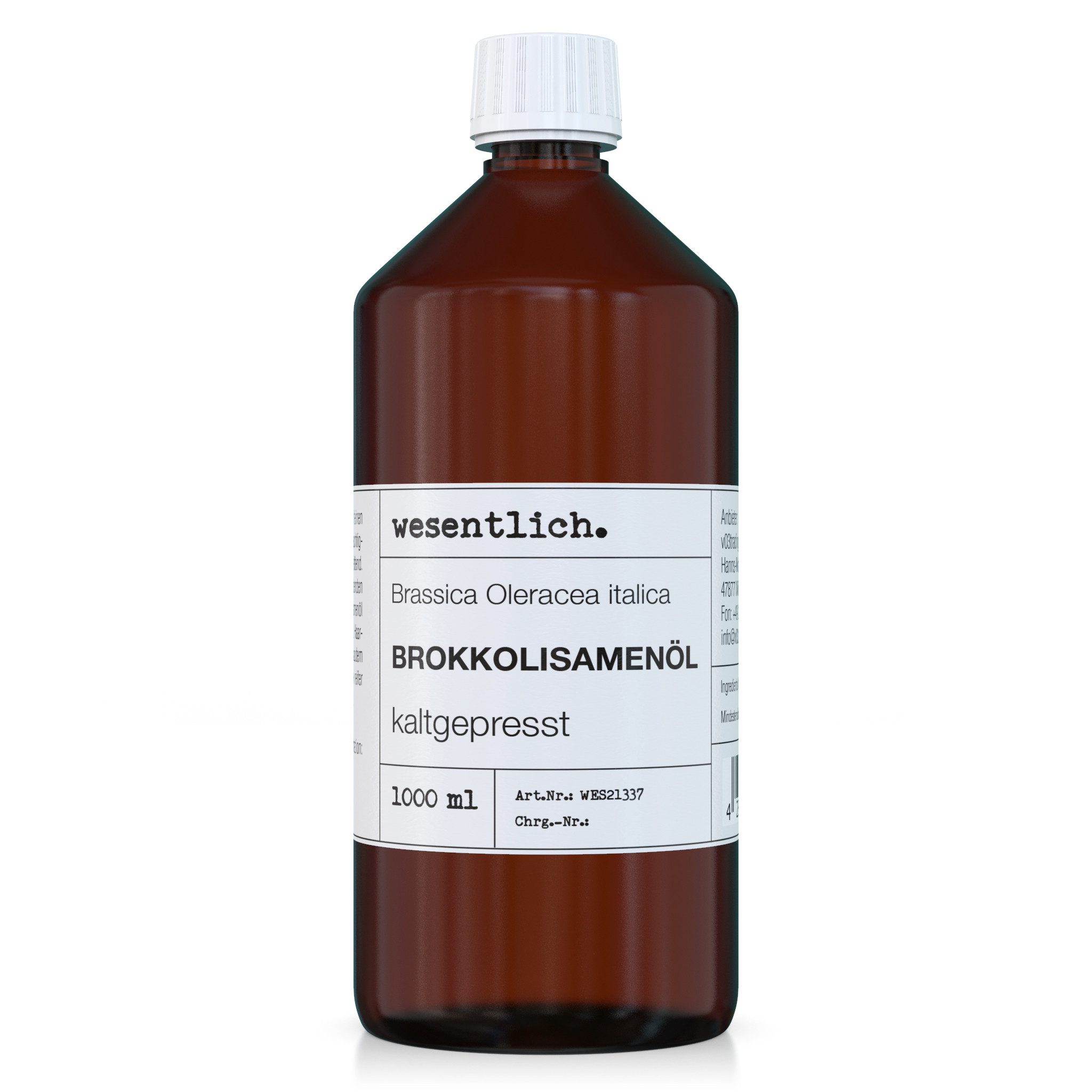 wesentlich. Körperöl Brokkolisamenöl 1000ml