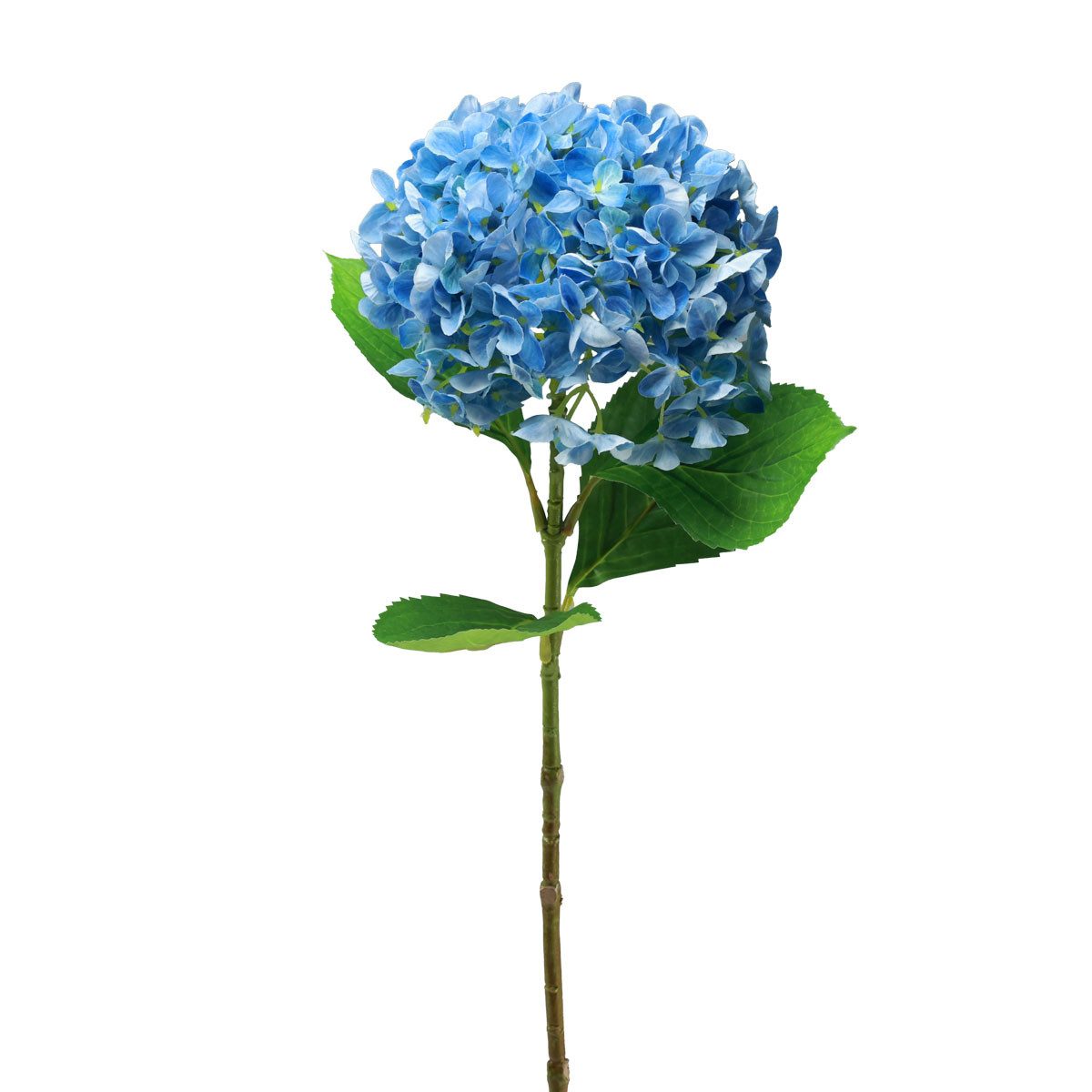 Kunstblume Kunstblumen Hortensie Blau Deko 69cm günstig online kaufen