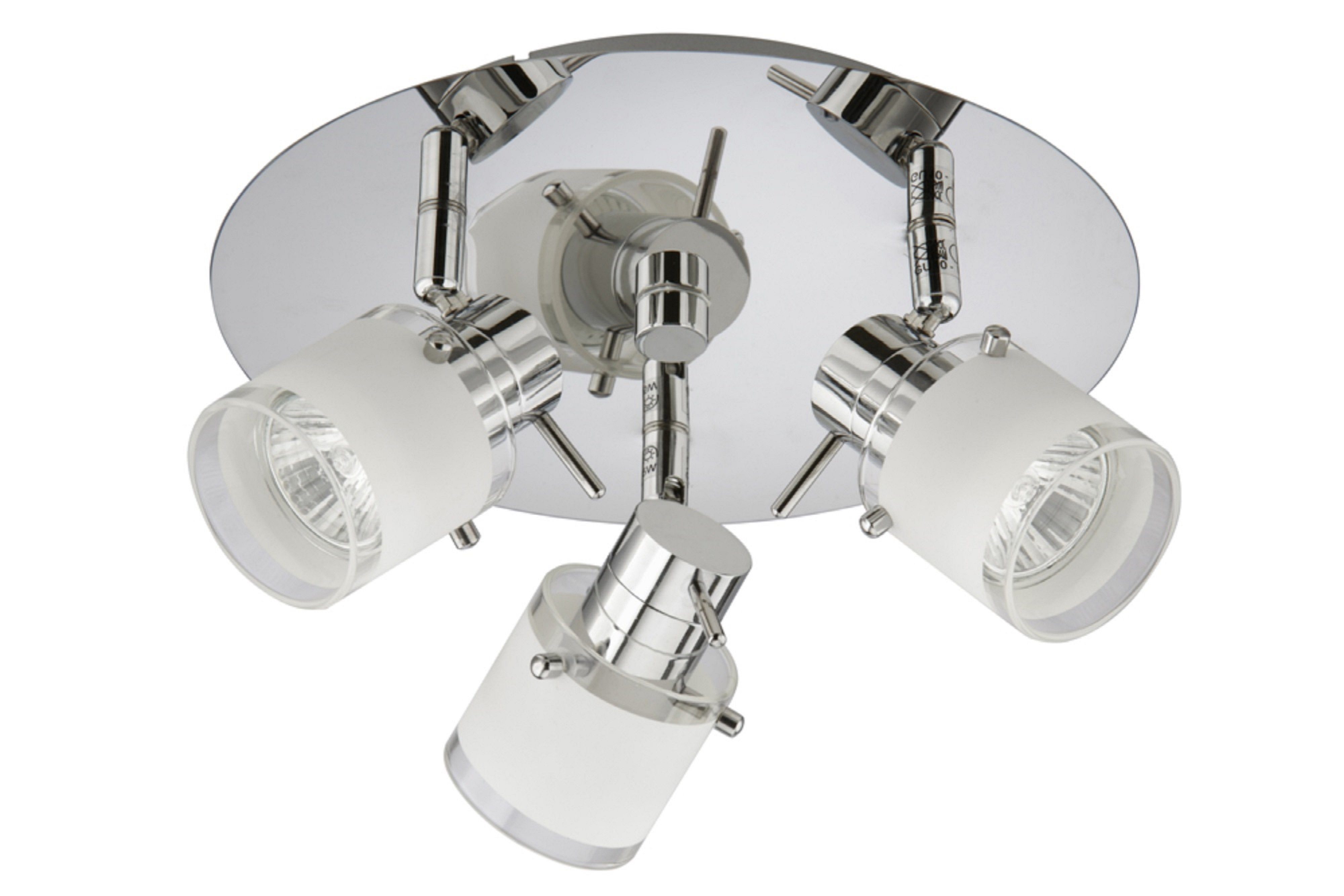 TRANGO LED Deckenstrahler, 3-flammig 1006-38R IP44 günstig online kaufen