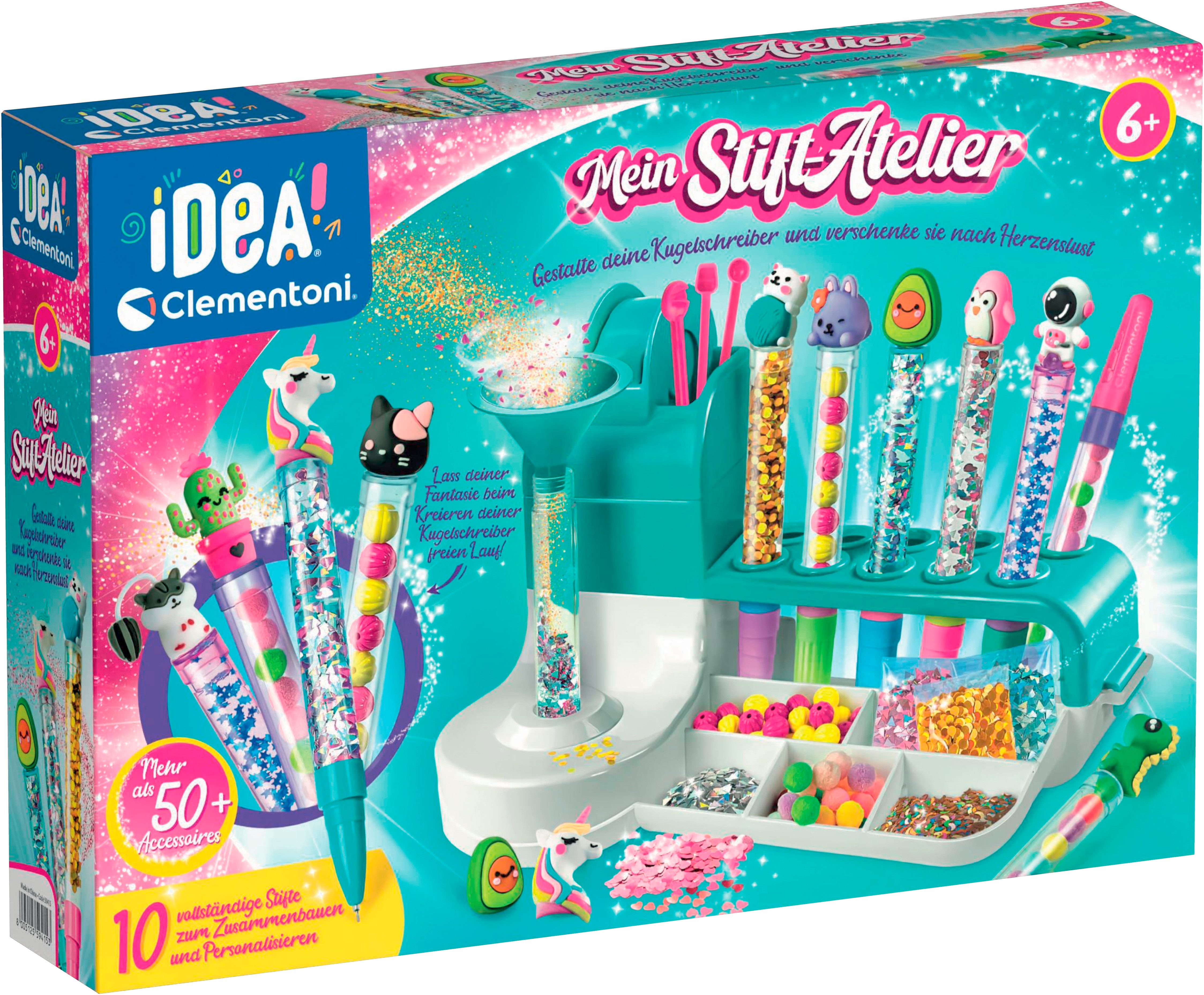 Clementoni® Kreativset idea! Mein Stift-Atelier, Made in Europe