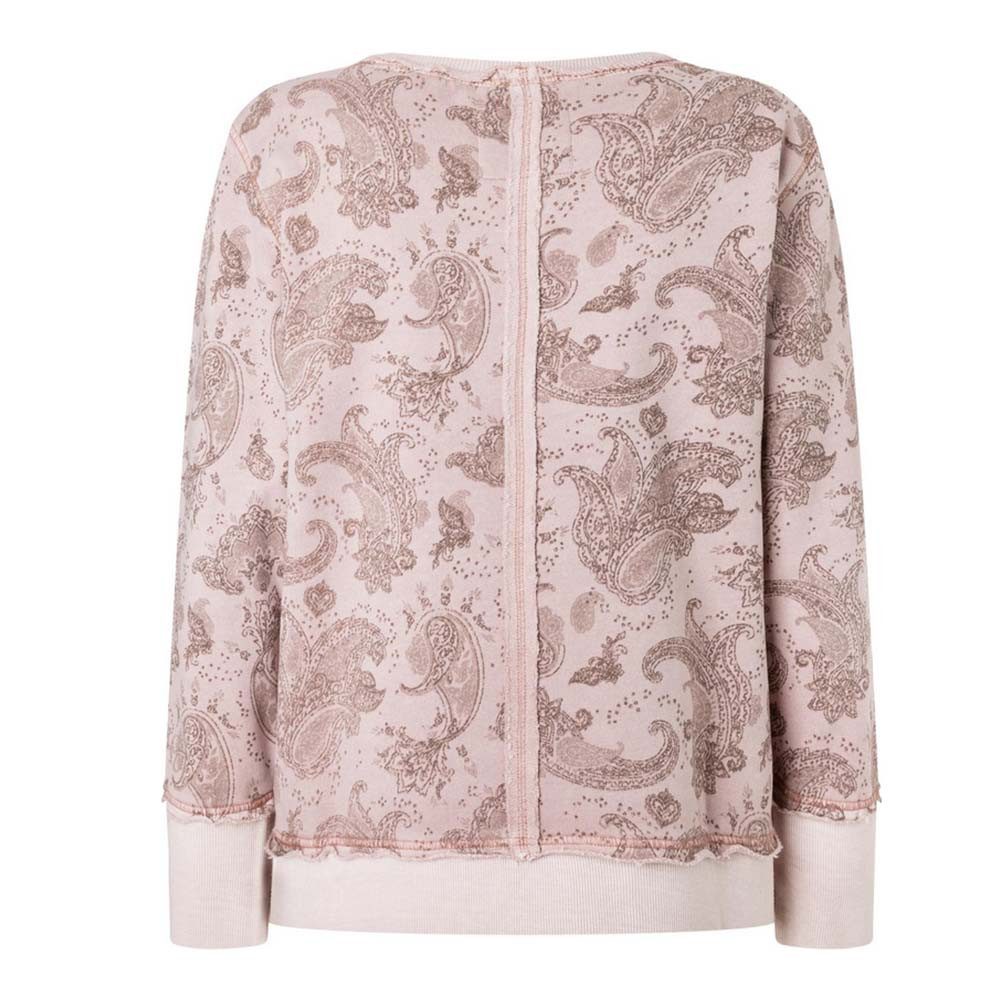 TIMEZONE Sweatshirt Signature - blush tonal paisley
