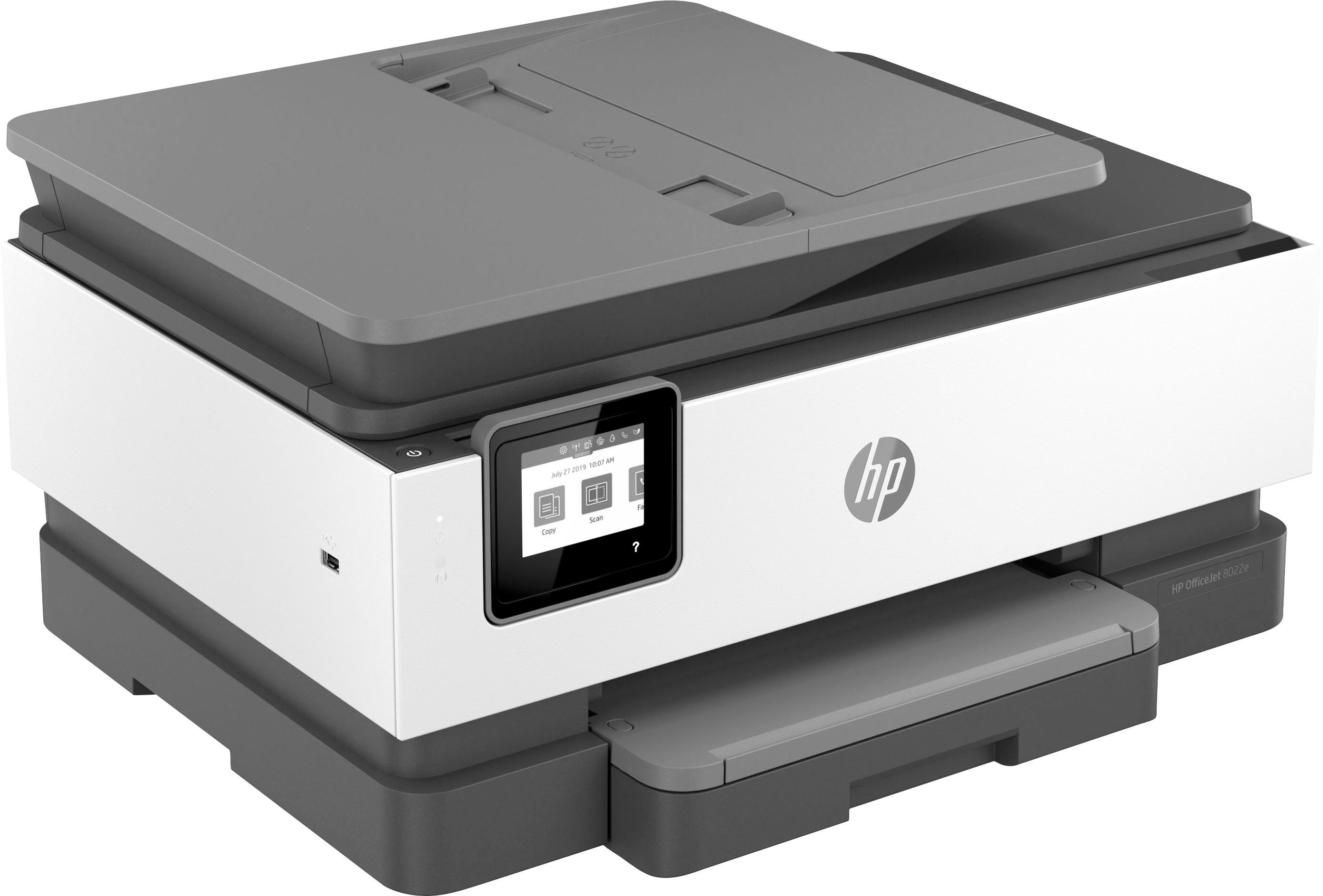 HP OfficeJet Pro 8022e (Wi-Fi), HP+ Multifunktionsdrucker, WLAN (LAN kompatibel) Ink color All-in-One Instant A4 (Ethernet)