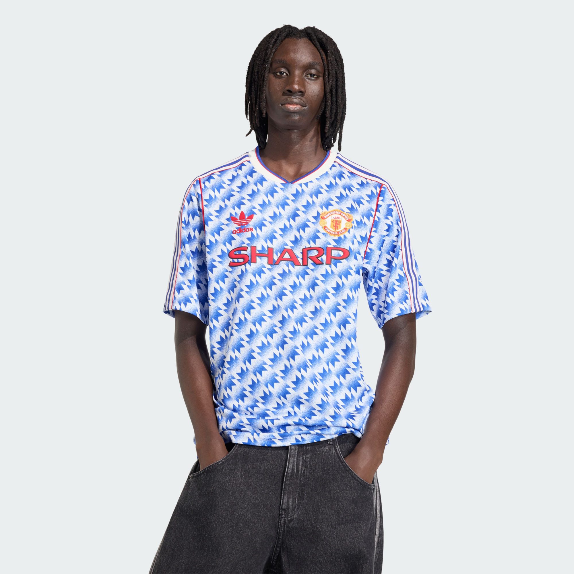 Fußballtrikot MANCHESTER UNITED AUSWÄRTSTRIKOT 90
