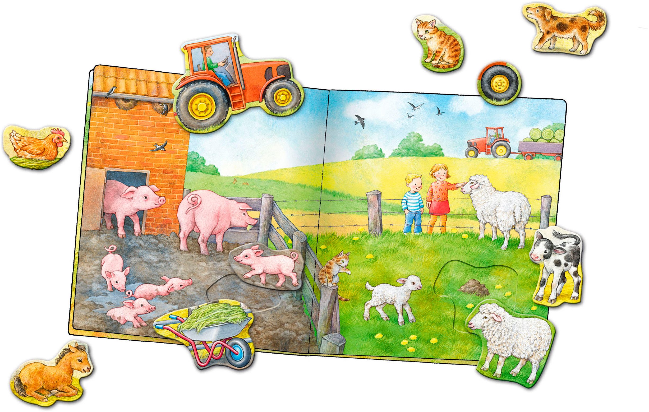 Ravensburger Buch Pappbilderbuch, Mein großes Puzzle-Spielbuch: günstig online kaufen