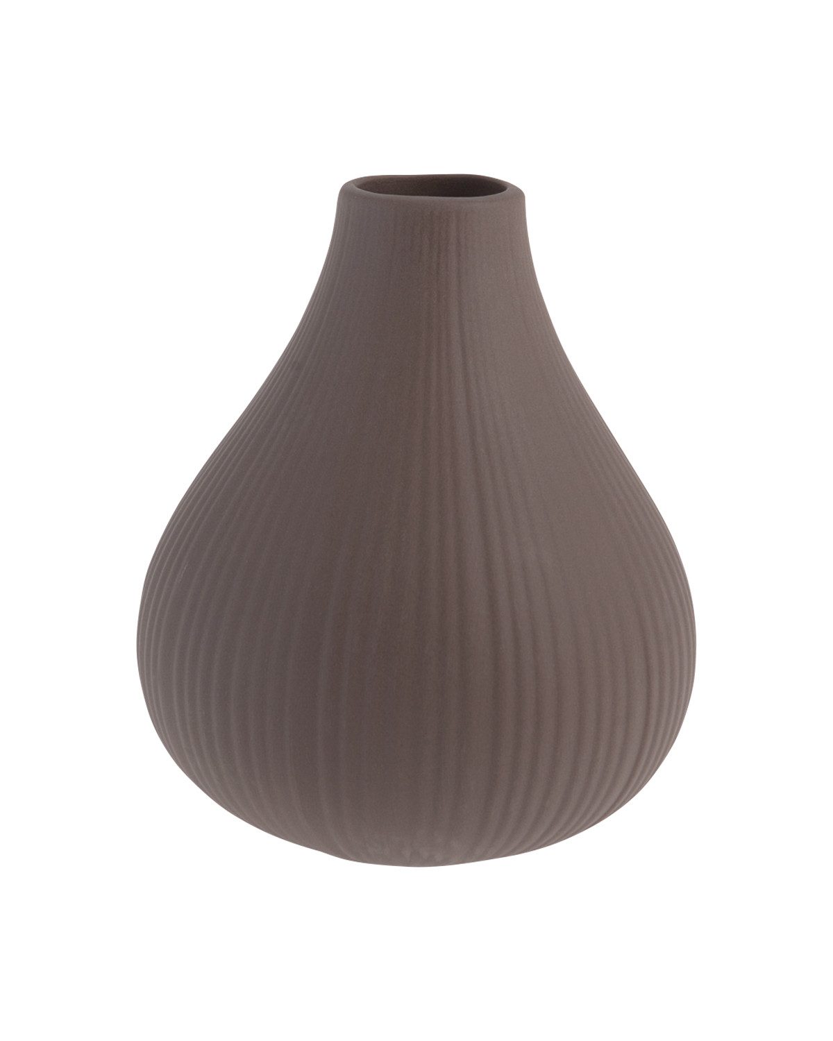 Storefactory Scandinavia Dekovase Vase EKENAS L Keramik braun, Ø 12x14 cm günstig online kaufen