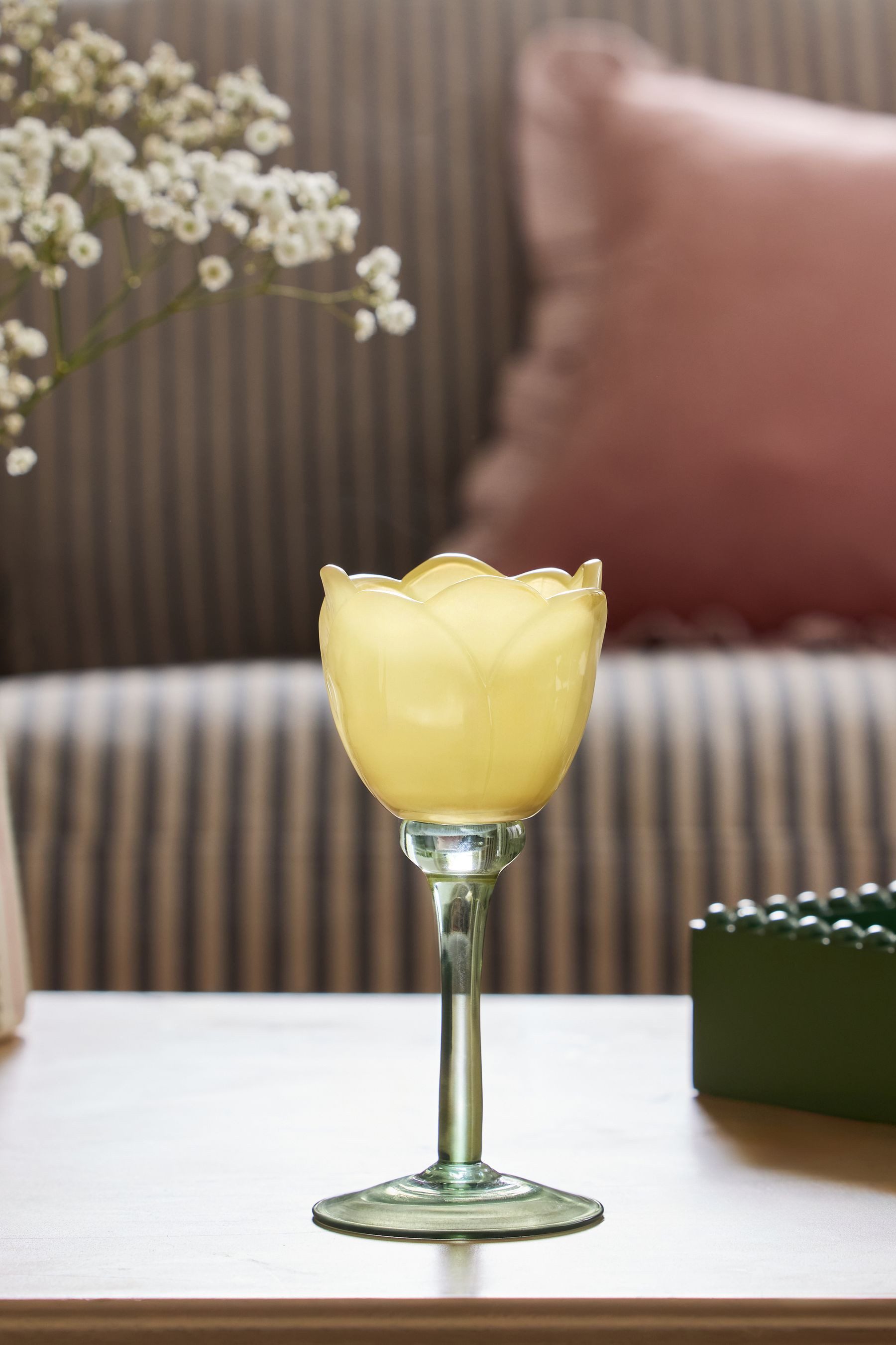 Next Teelichthalter Teelichthalter aus Glas, Blume