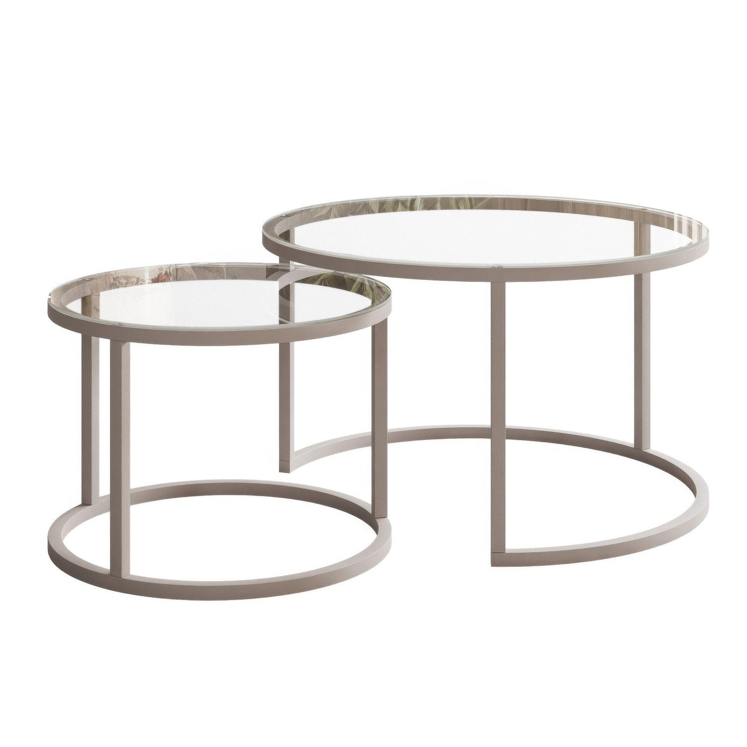 Lookway Couchtisch CIRI 2in1 GLASS KASCHMIR günstig online kaufen